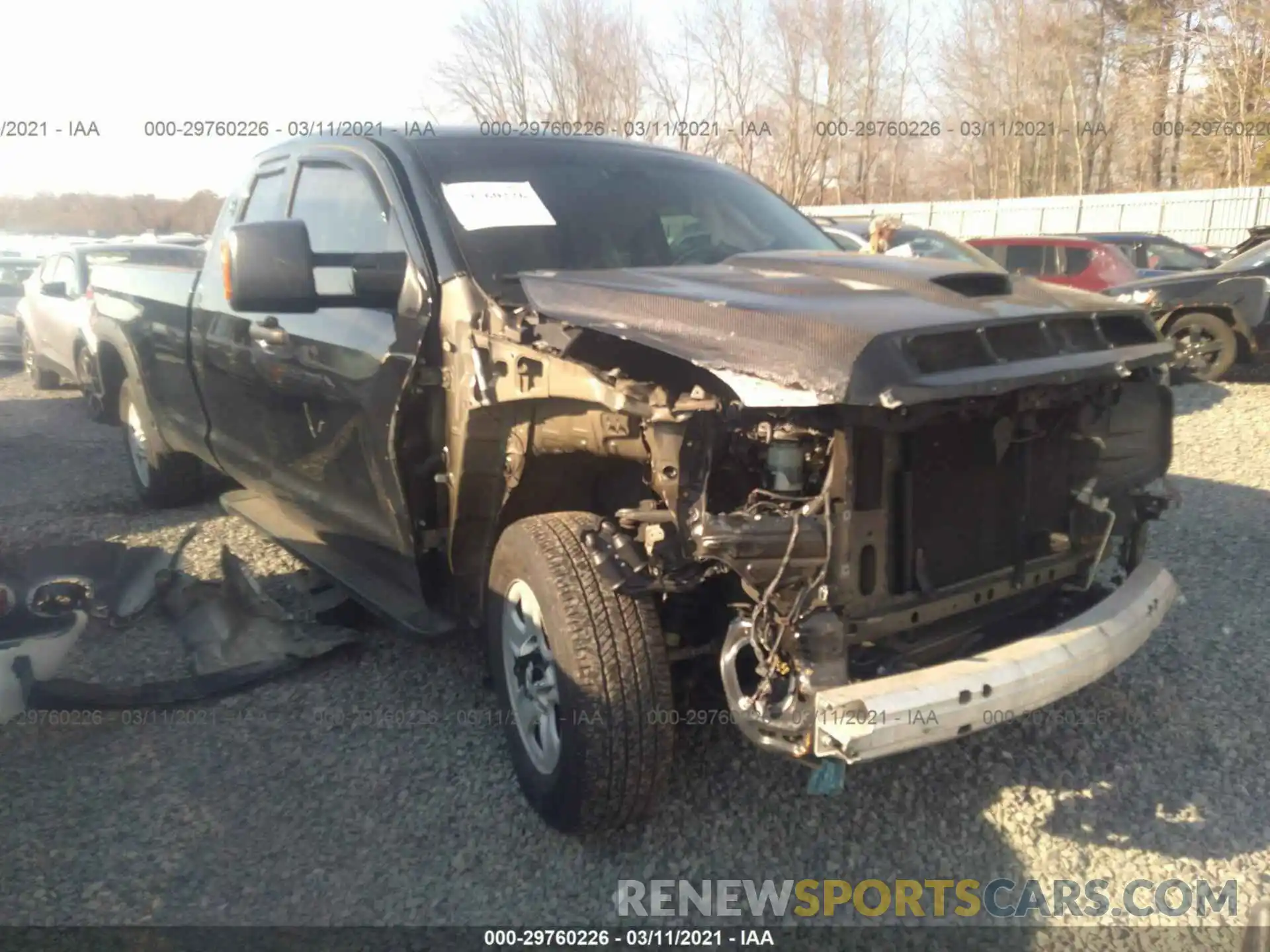 1 Photograph of a damaged car 5TFCY5F1XKX025047 TOYOTA TUNDRA 4WD 2019