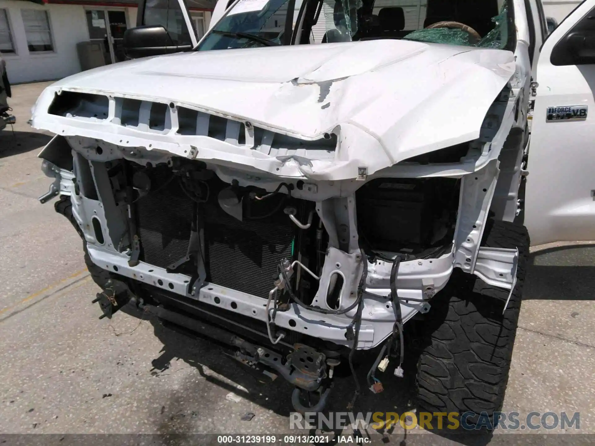 6 Photograph of a damaged car 5TFDW5F10KX841162 TOYOTA TUNDRA 4WD 2019