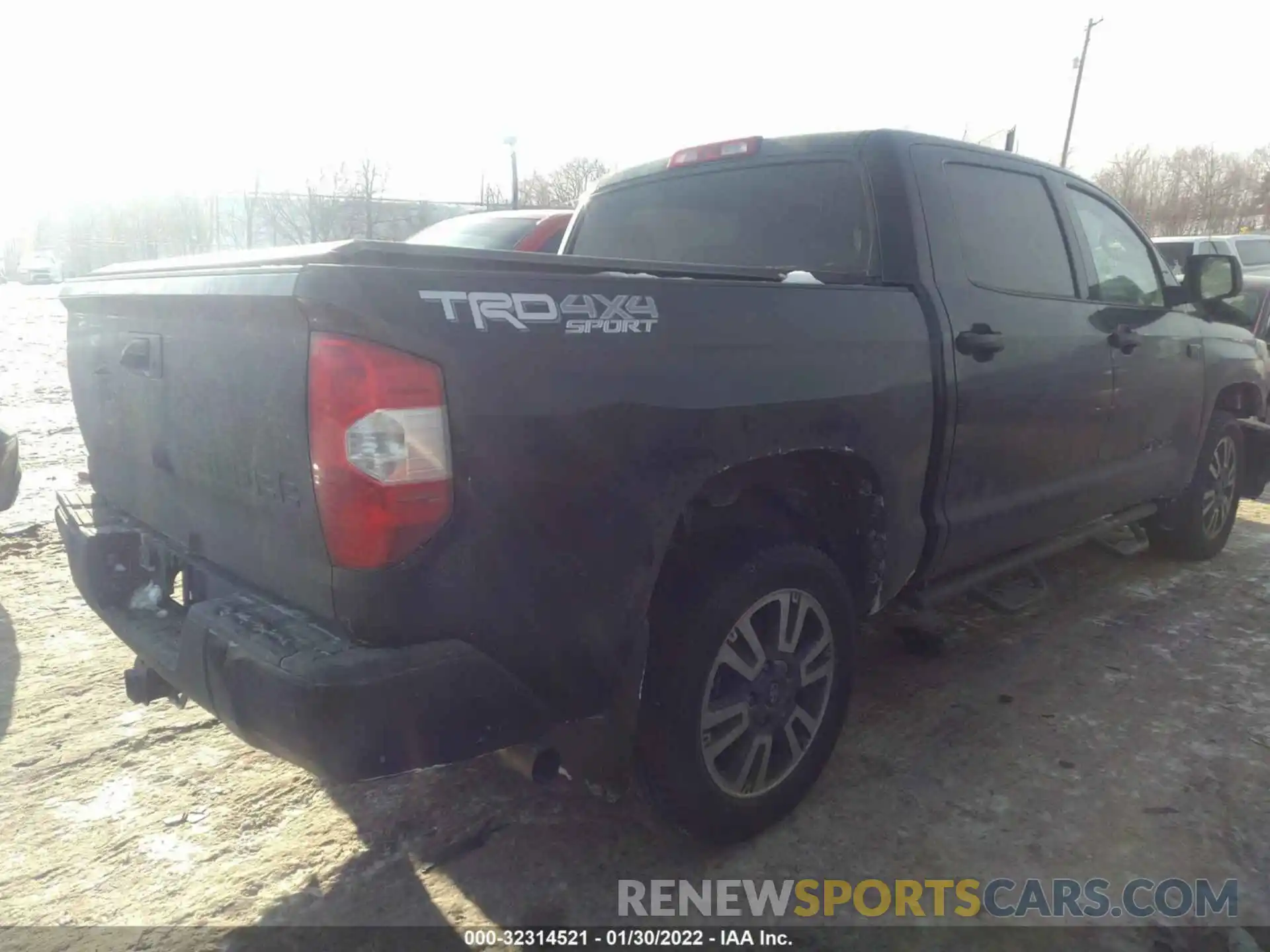 4 Photograph of a damaged car 5TFDW5F11KX859881 TOYOTA TUNDRA 4WD 2019