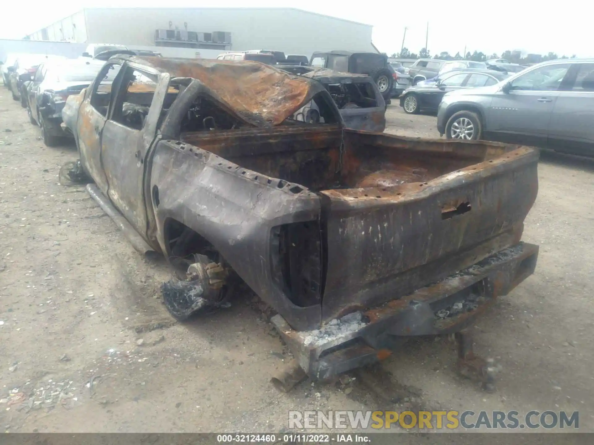 3 Photograph of a damaged car 5TFDW5F12KX814271 TOYOTA TUNDRA 4WD 2019