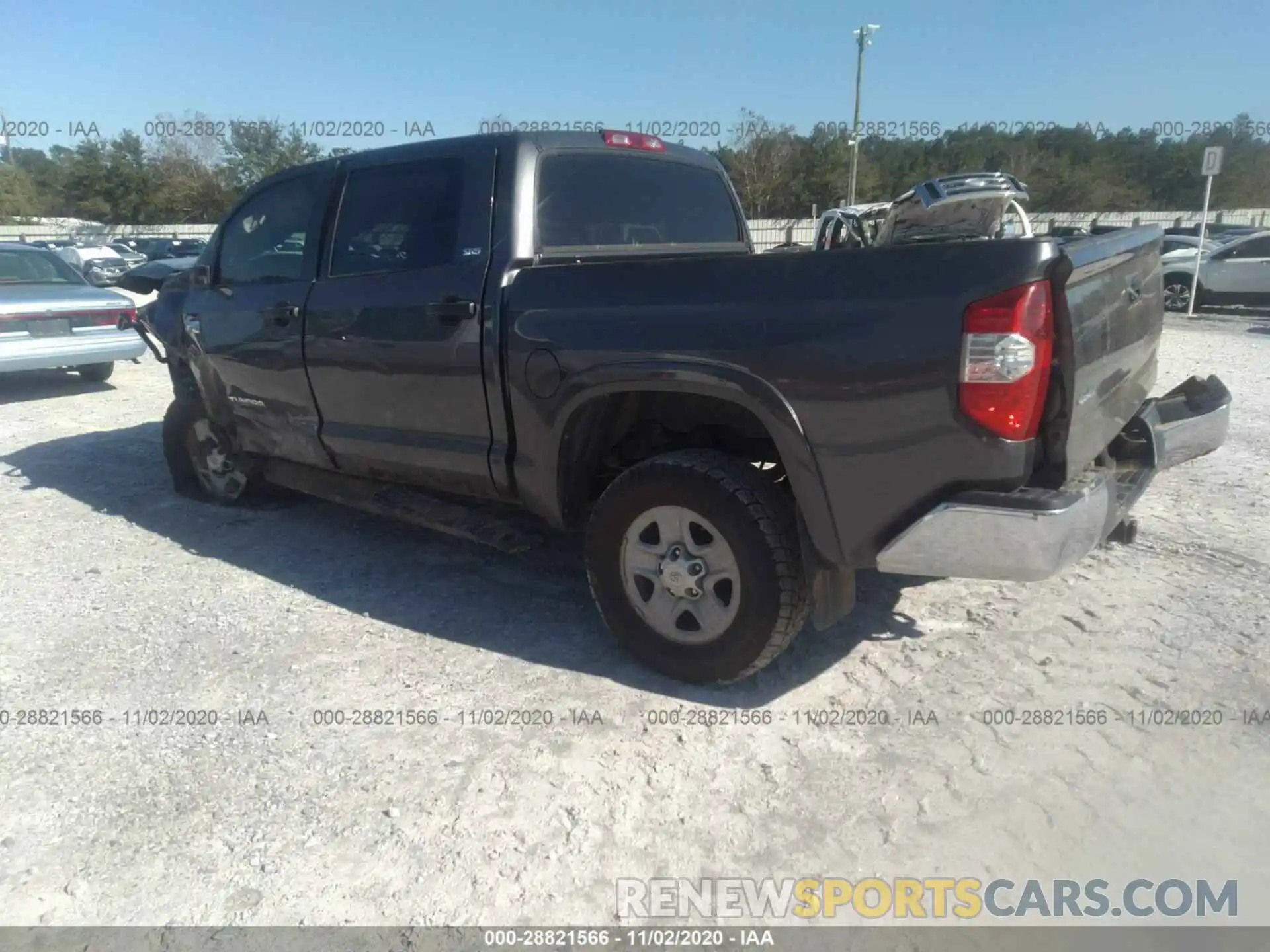 3 Photograph of a damaged car 5TFDW5F12KX836688 TOYOTA TUNDRA 4WD 2019