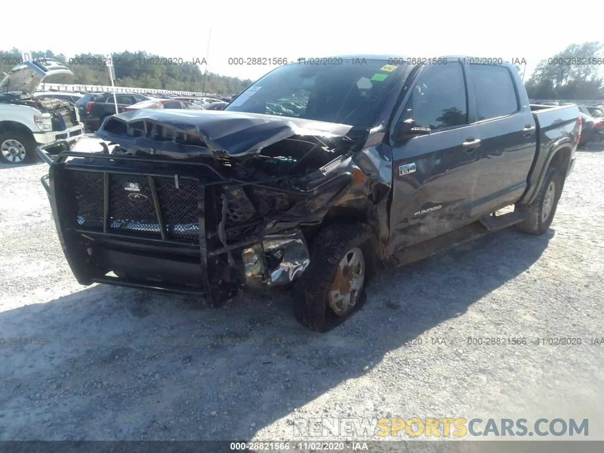 6 Photograph of a damaged car 5TFDW5F12KX836688 TOYOTA TUNDRA 4WD 2019