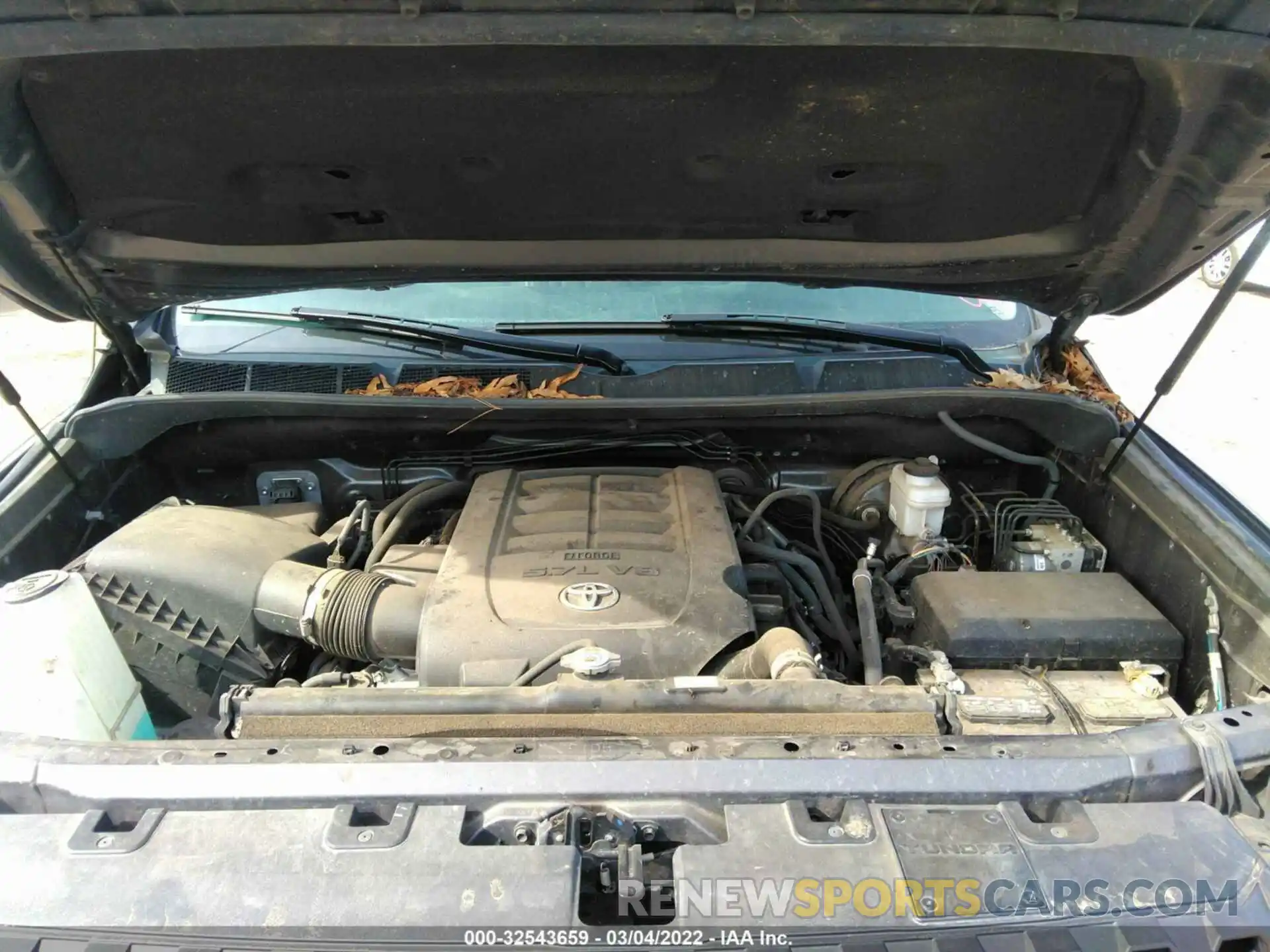 10 Photograph of a damaged car 5TFDW5F13KX801321 TOYOTA TUNDRA 4WD 2019