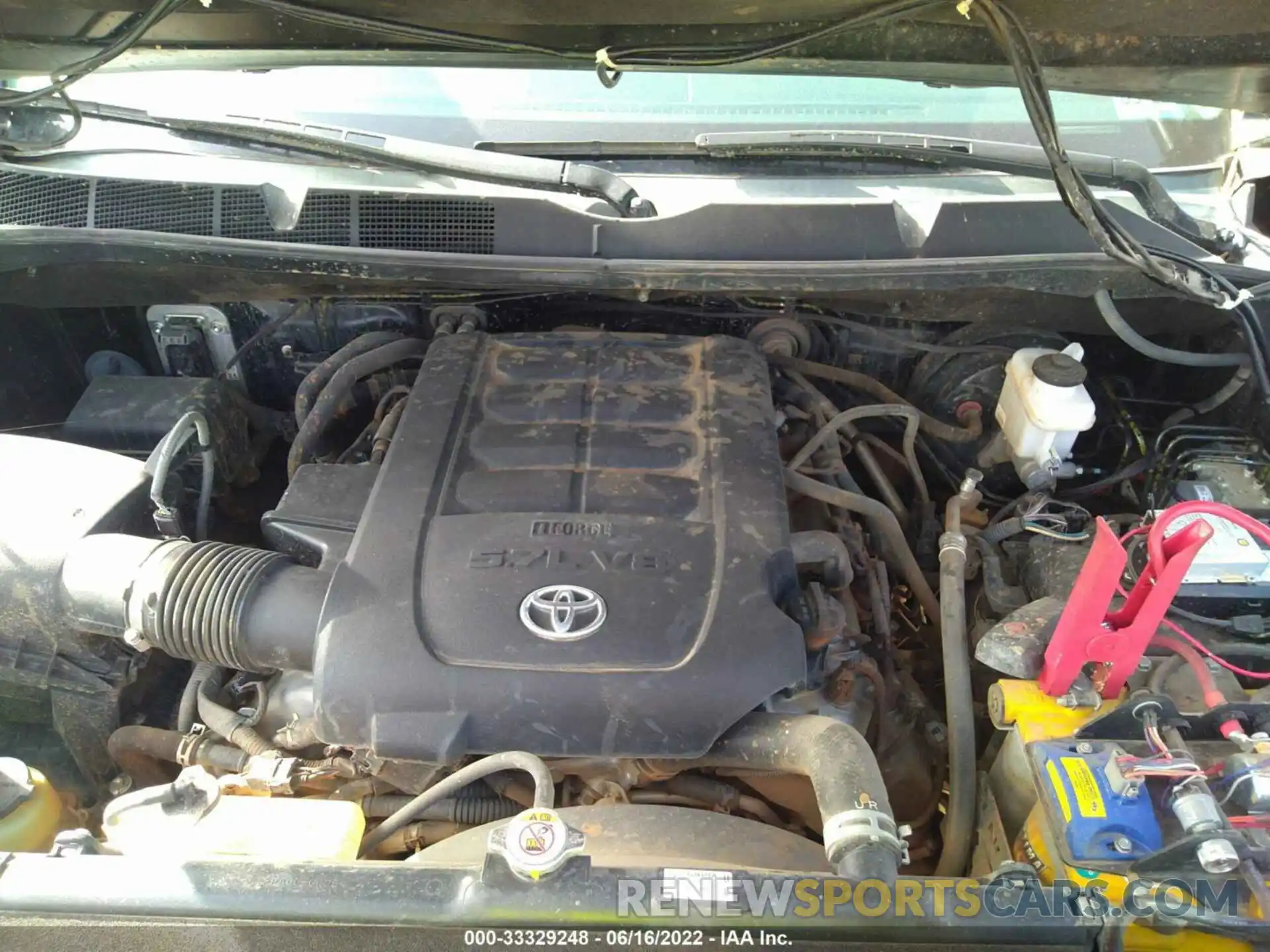 10 Photograph of a damaged car 5TFDW5F14KX830200 TOYOTA TUNDRA 4WD 2019