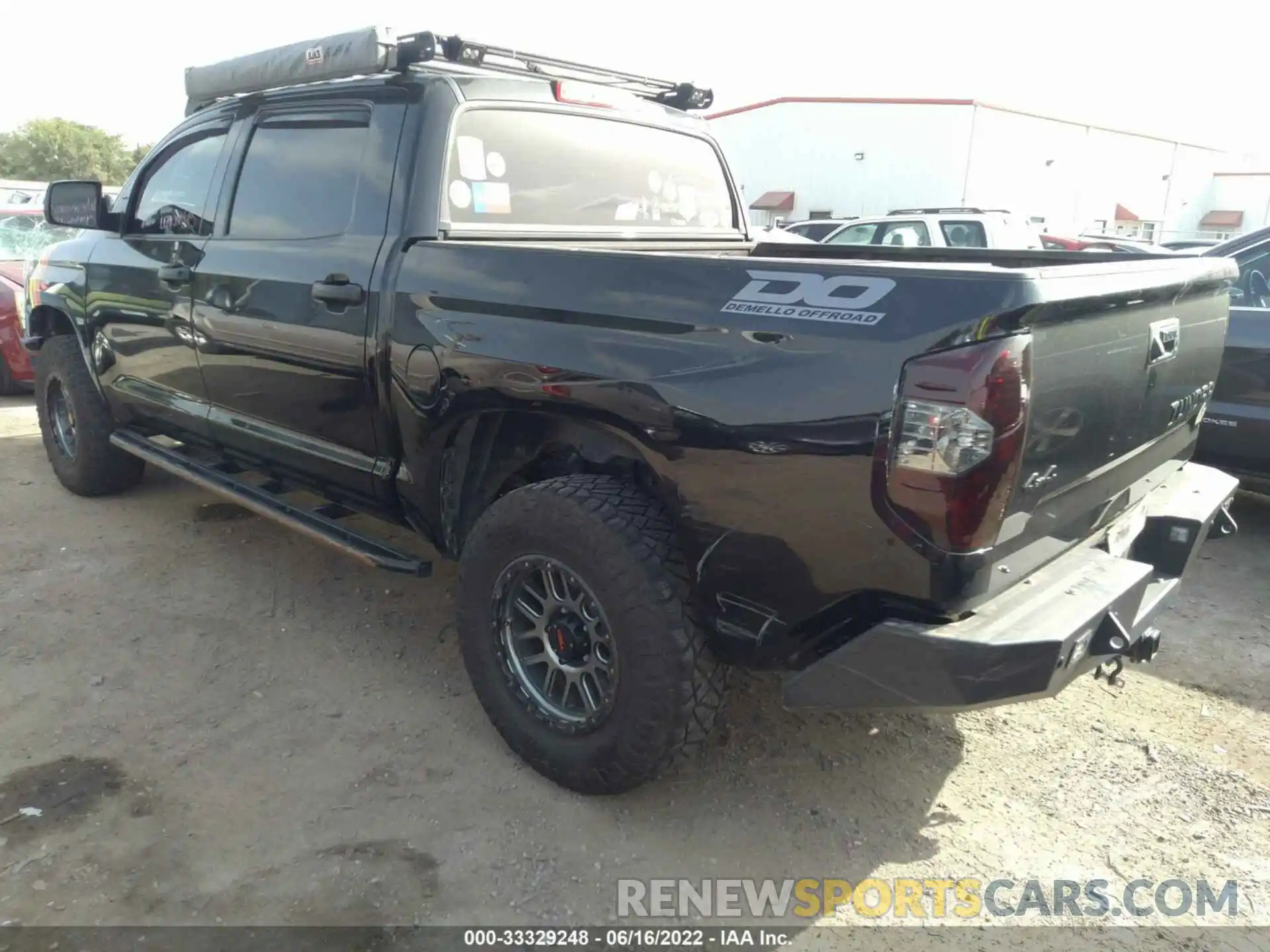 3 Photograph of a damaged car 5TFDW5F14KX830200 TOYOTA TUNDRA 4WD 2019