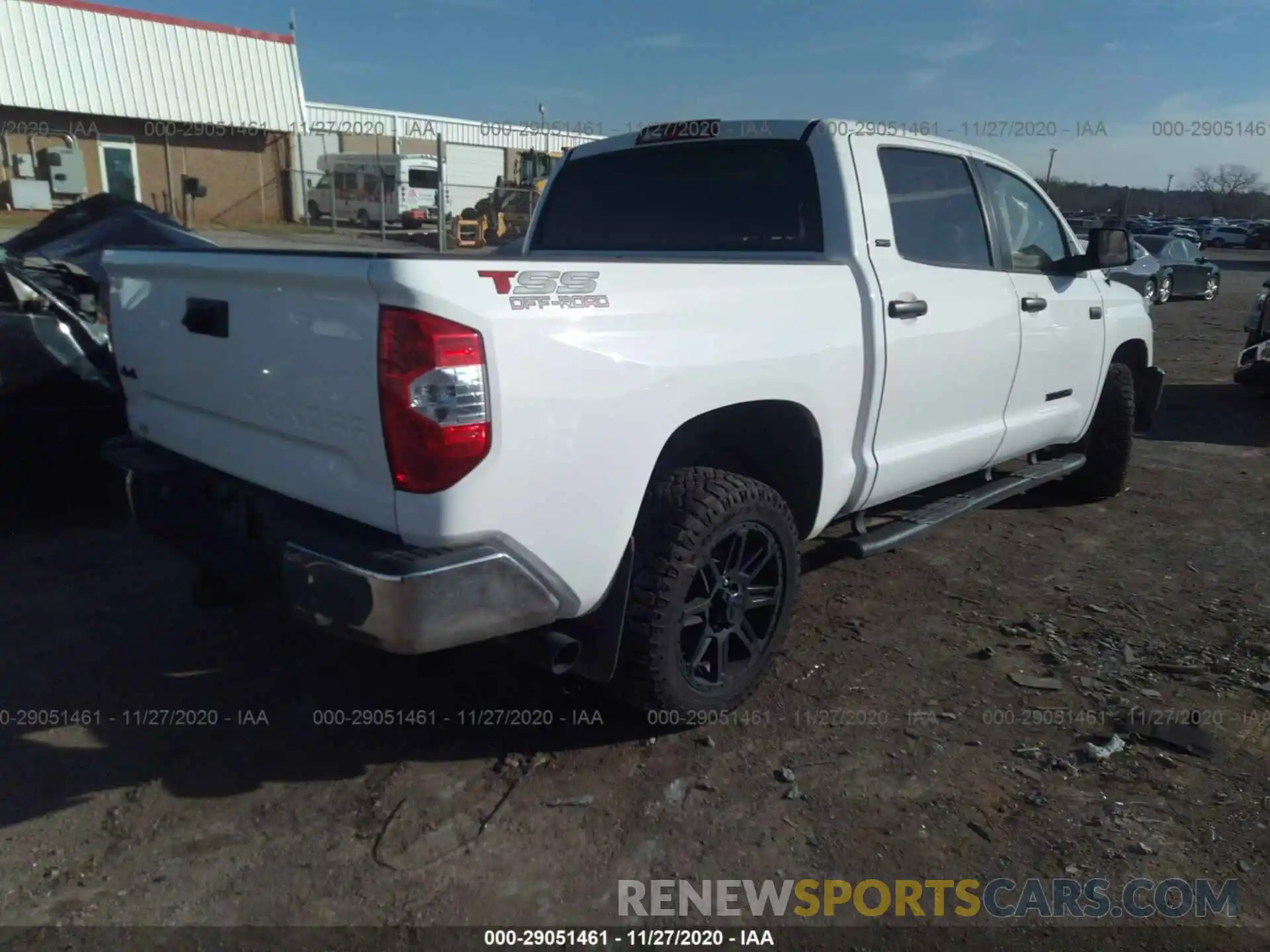 4 Photograph of a damaged car 5TFDW5F14KX843299 TOYOTA TUNDRA 4WD 2019