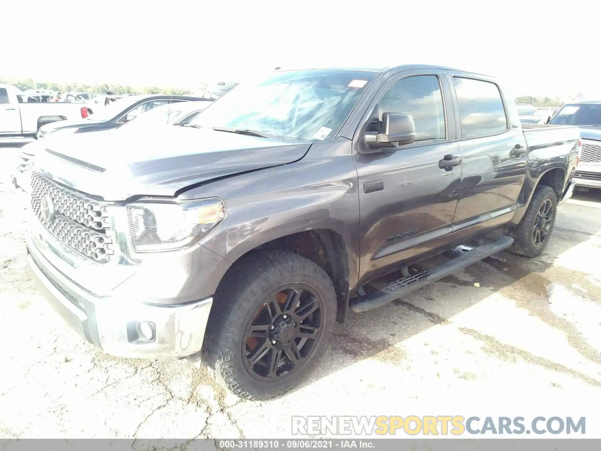 2 Photograph of a damaged car 5TFDW5F15KX867918 TOYOTA TUNDRA 4WD 2019