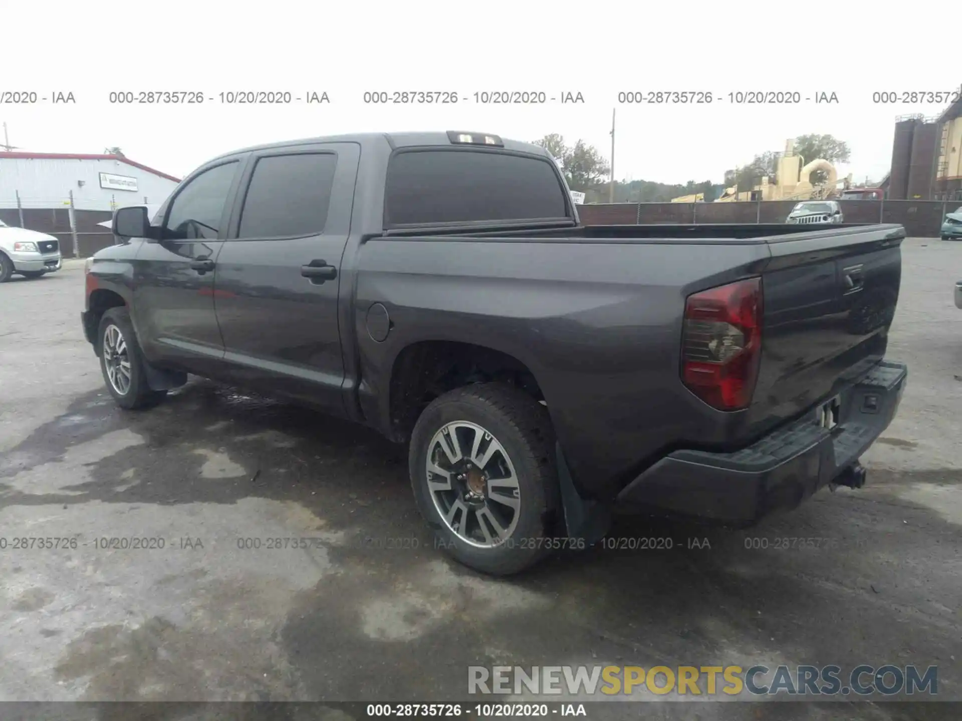 3 Photograph of a damaged car 5TFDW5F18KX833312 TOYOTA TUNDRA 4WD 2019