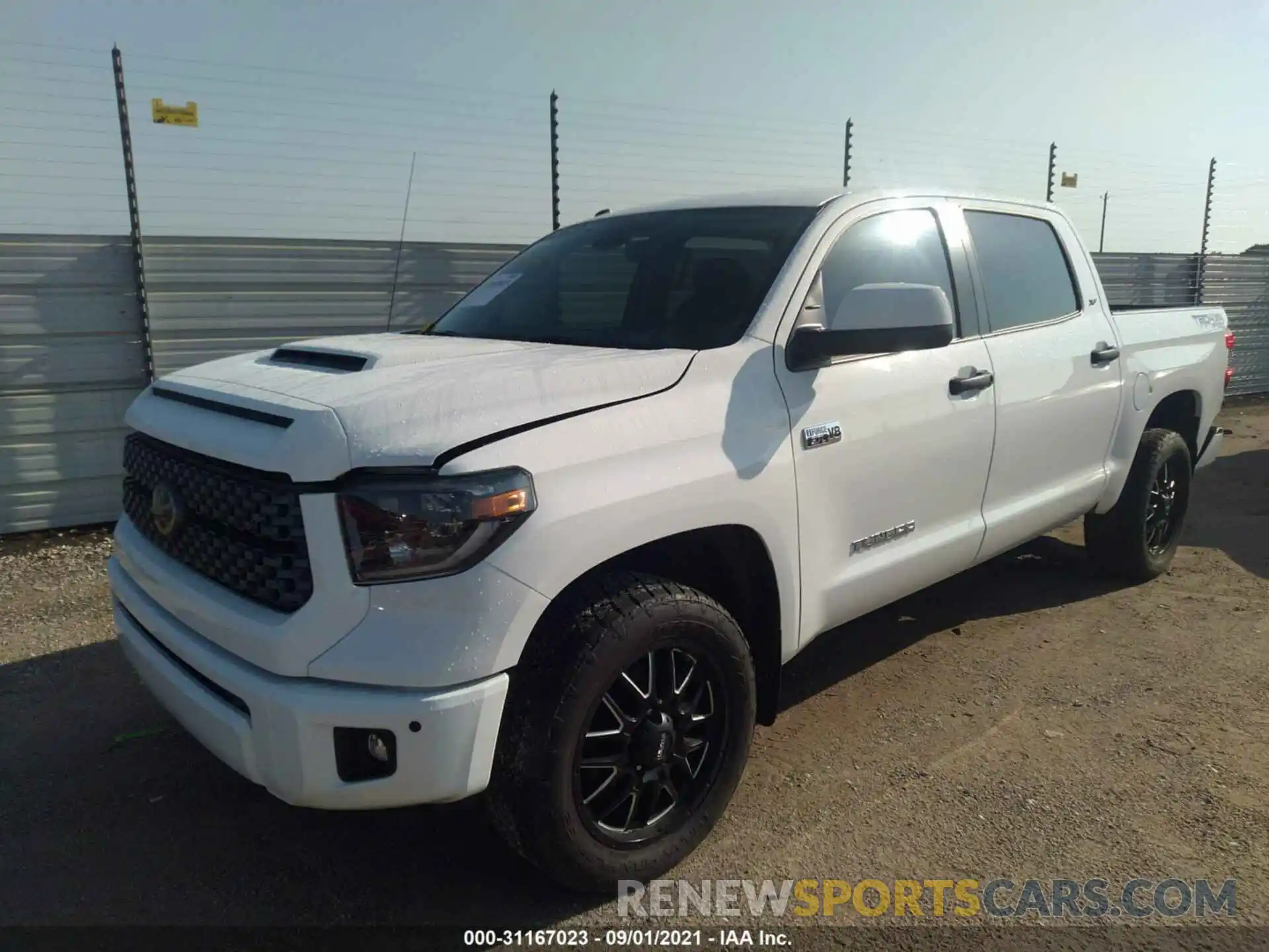 2 Photograph of a damaged car 5TFDW5F18KX862597 TOYOTA TUNDRA 4WD 2019