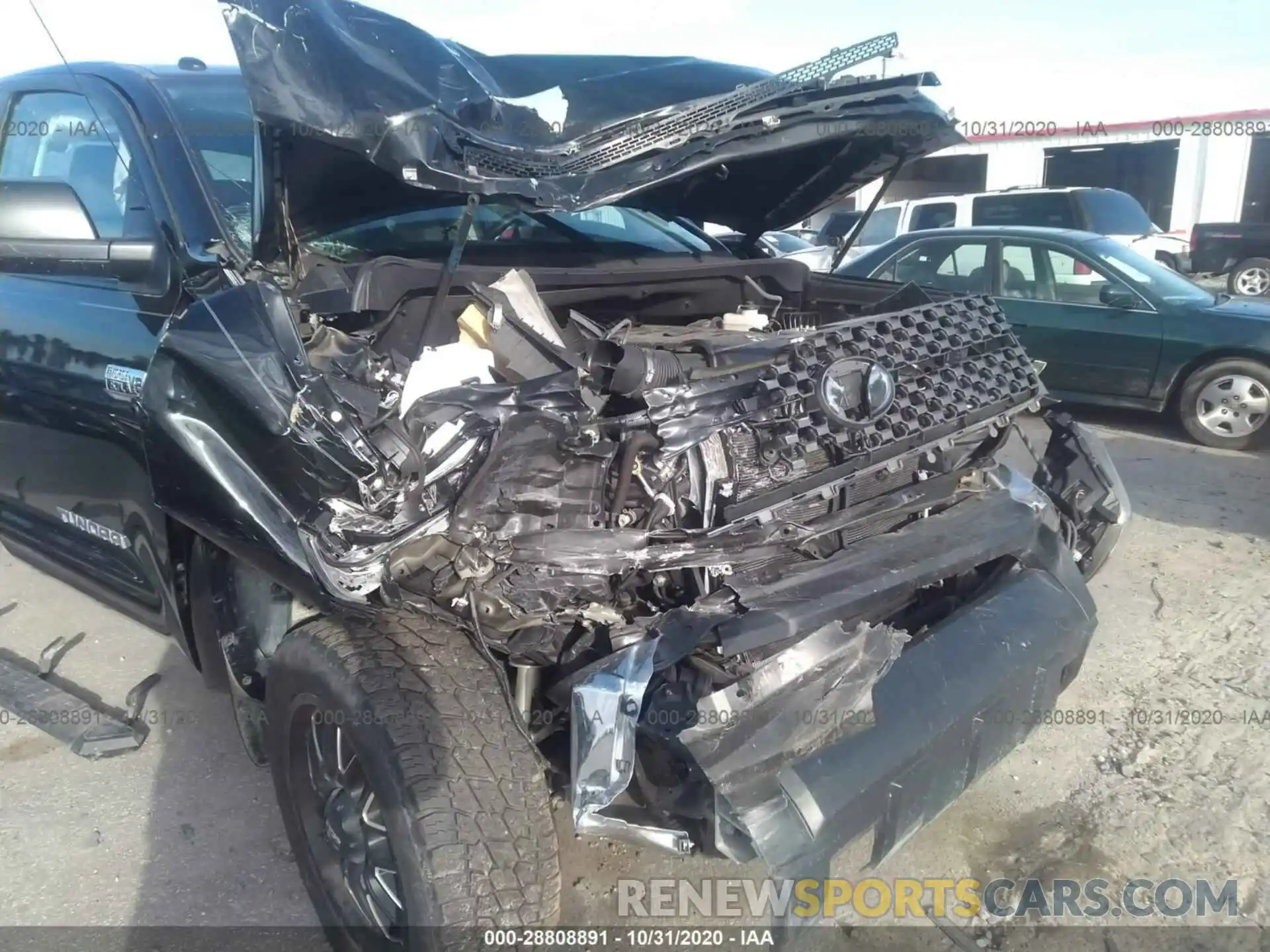 6 Photograph of a damaged car 5TFDW5F19KX806426 TOYOTA TUNDRA 4WD 2019