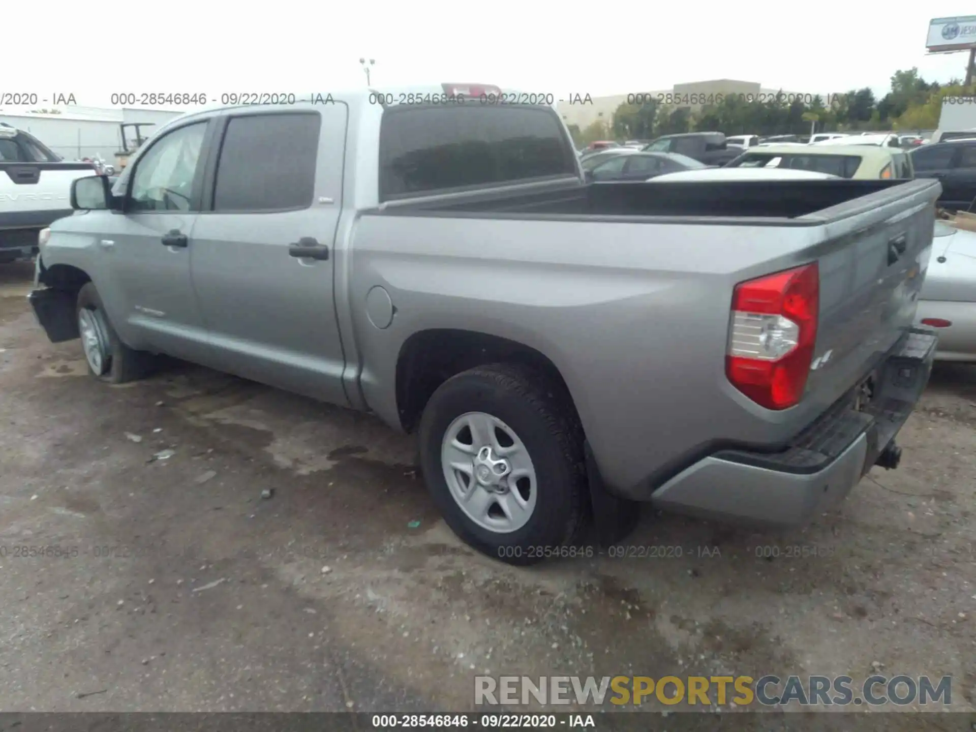 3 Photograph of a damaged car 5TFDW5F19KX825171 TOYOTA TUNDRA 4WD 2019