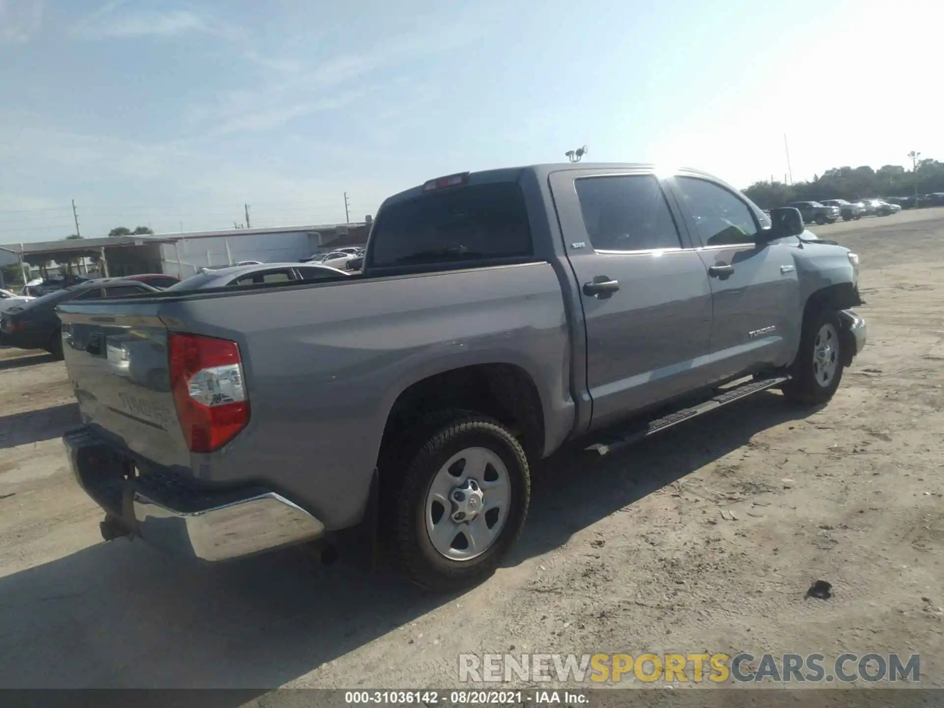 4 Photograph of a damaged car 5TFDW5F1XKX779138 TOYOTA TUNDRA 4WD 2019