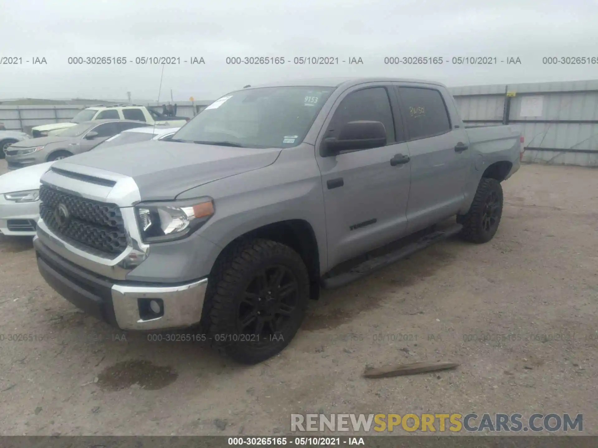 2 Photograph of a damaged car 5TFDW5F1XKX868420 TOYOTA TUNDRA 4WD 2019