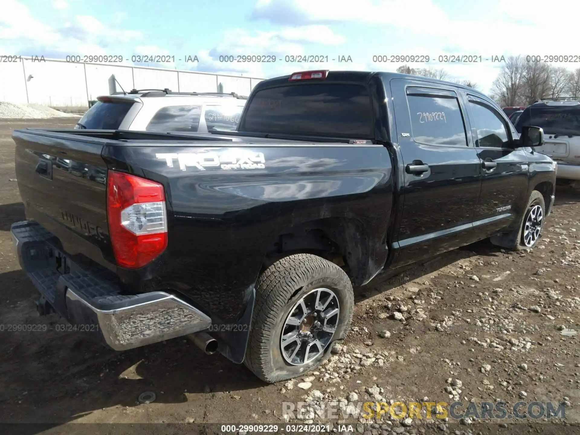 2 Photograph of a damaged car 5TFDY5F10KX823920 TOYOTA TUNDRA 4WD 2019