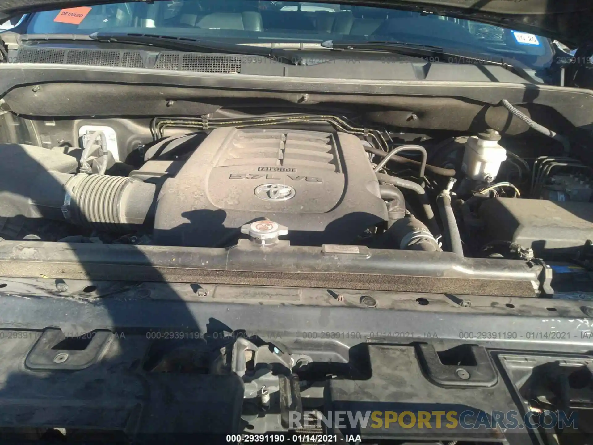 10 Photograph of a damaged car 5TFDY5F11KX794105 TOYOTA TUNDRA 4WD 2019