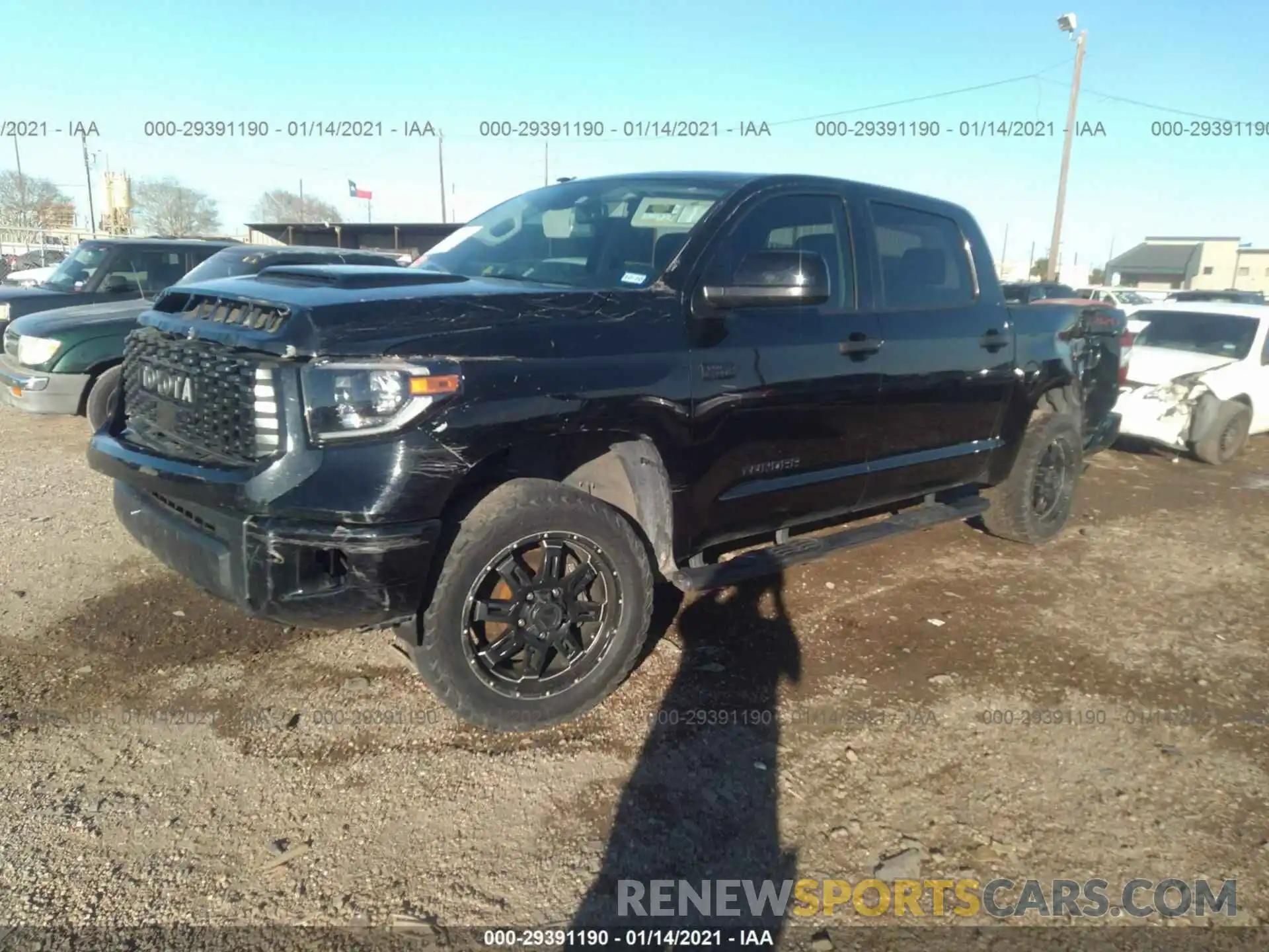 2 Фотография поврежденного автомобиля 5TFDY5F11KX794105 TOYOTA TUNDRA 4WD 2019