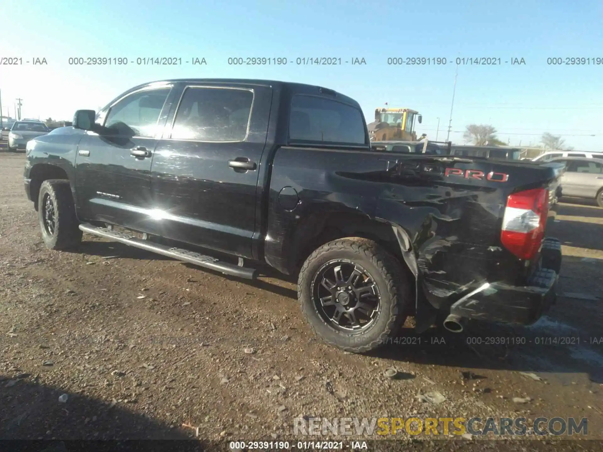 3 Photograph of a damaged car 5TFDY5F11KX794105 TOYOTA TUNDRA 4WD 2019