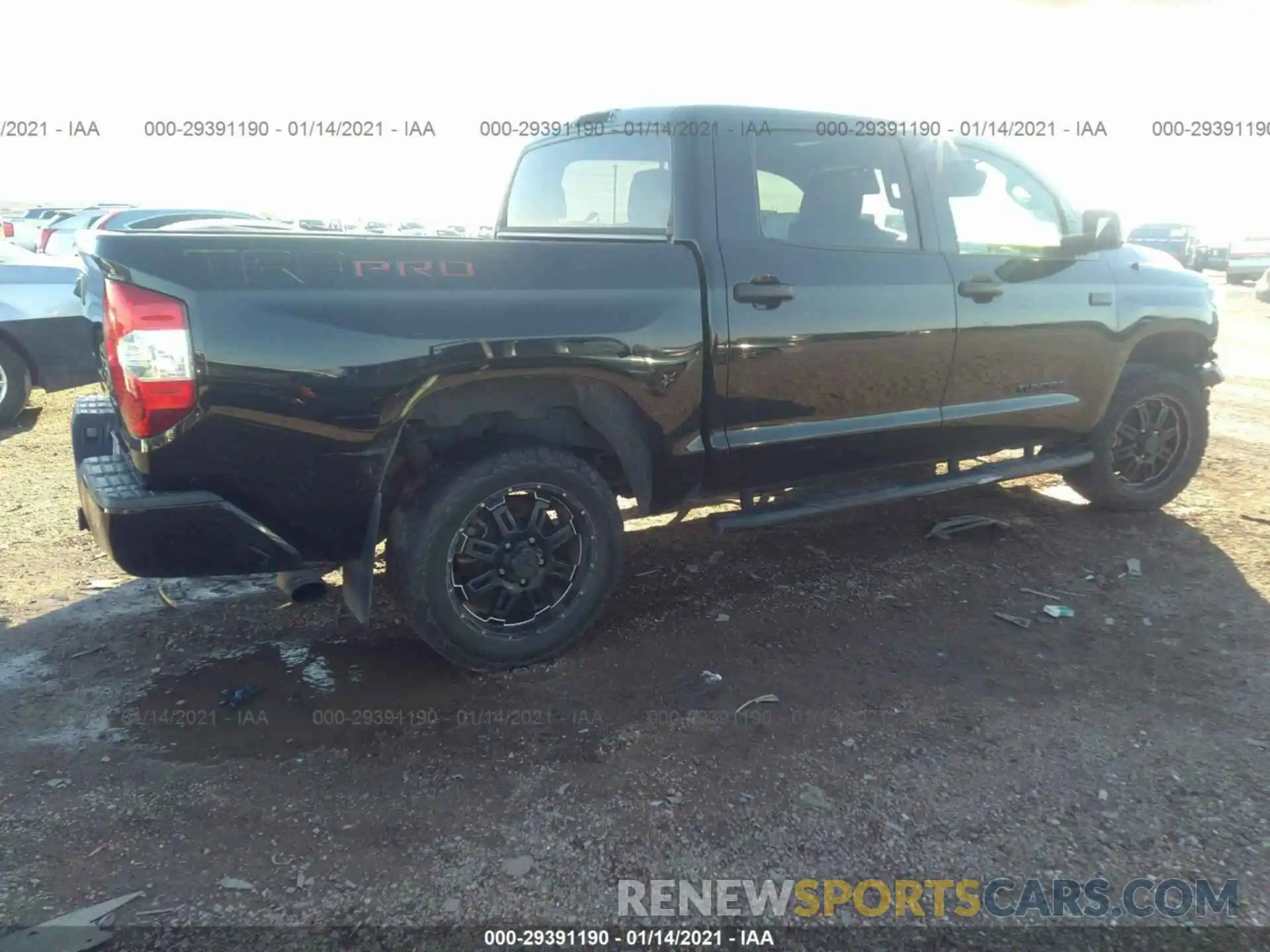 4 Photograph of a damaged car 5TFDY5F11KX794105 TOYOTA TUNDRA 4WD 2019