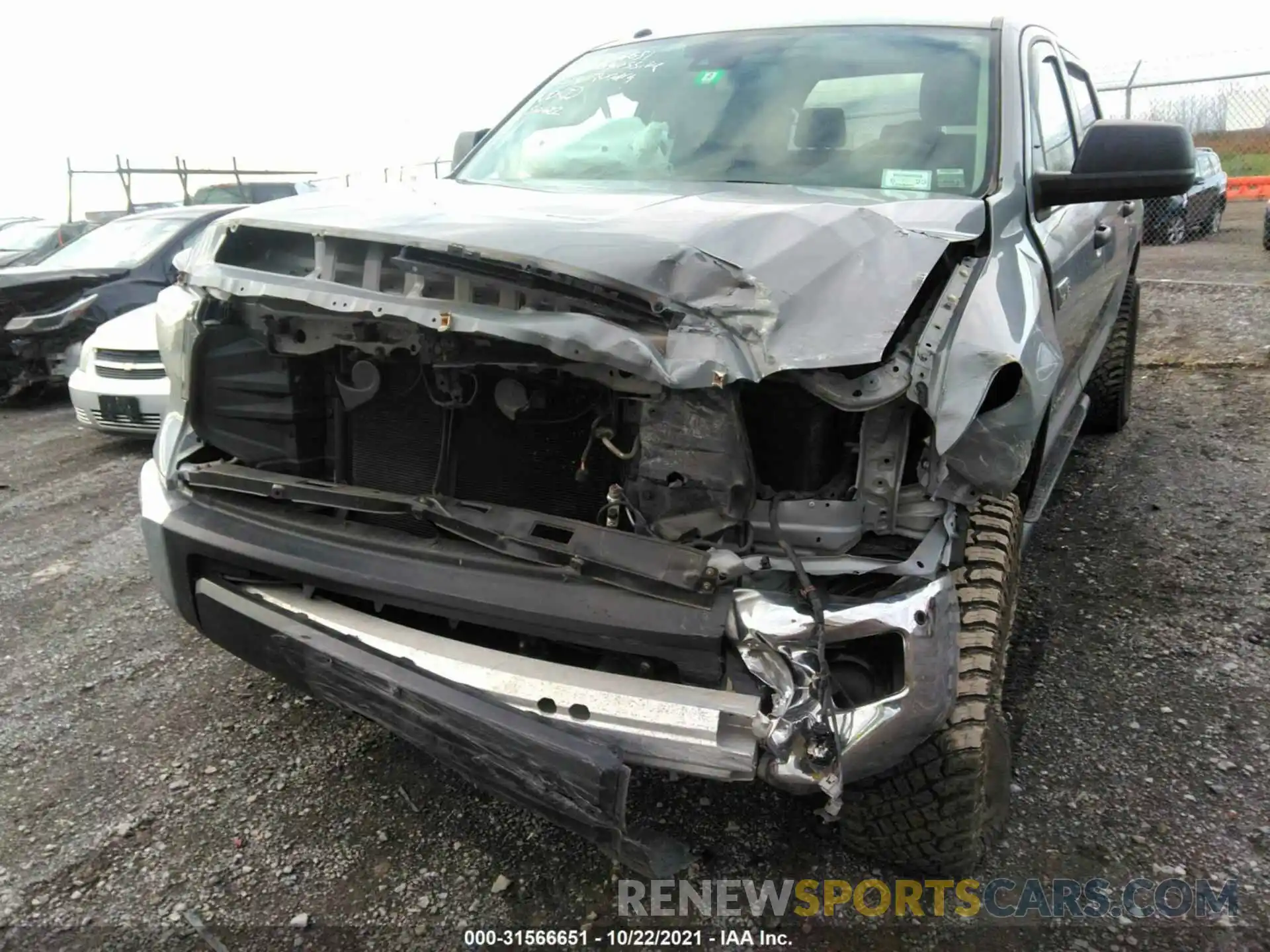 6 Photograph of a damaged car 5TFDY5F11KX807743 TOYOTA TUNDRA 4WD 2019