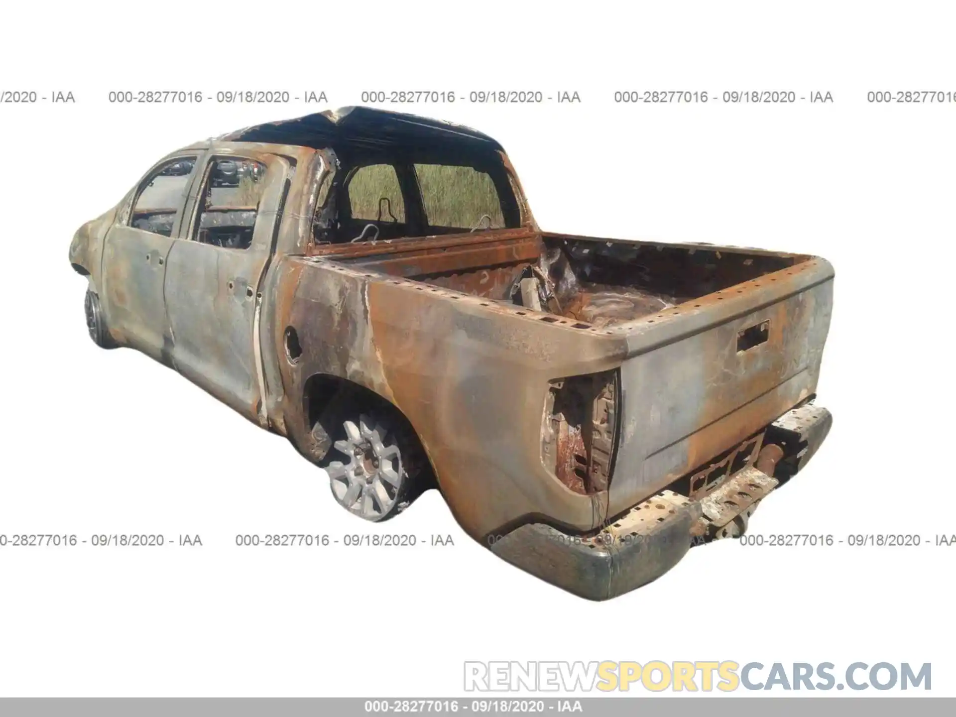 3 Photograph of a damaged car 5TFDY5F11KX812473 TOYOTA TUNDRA 4WD 2019