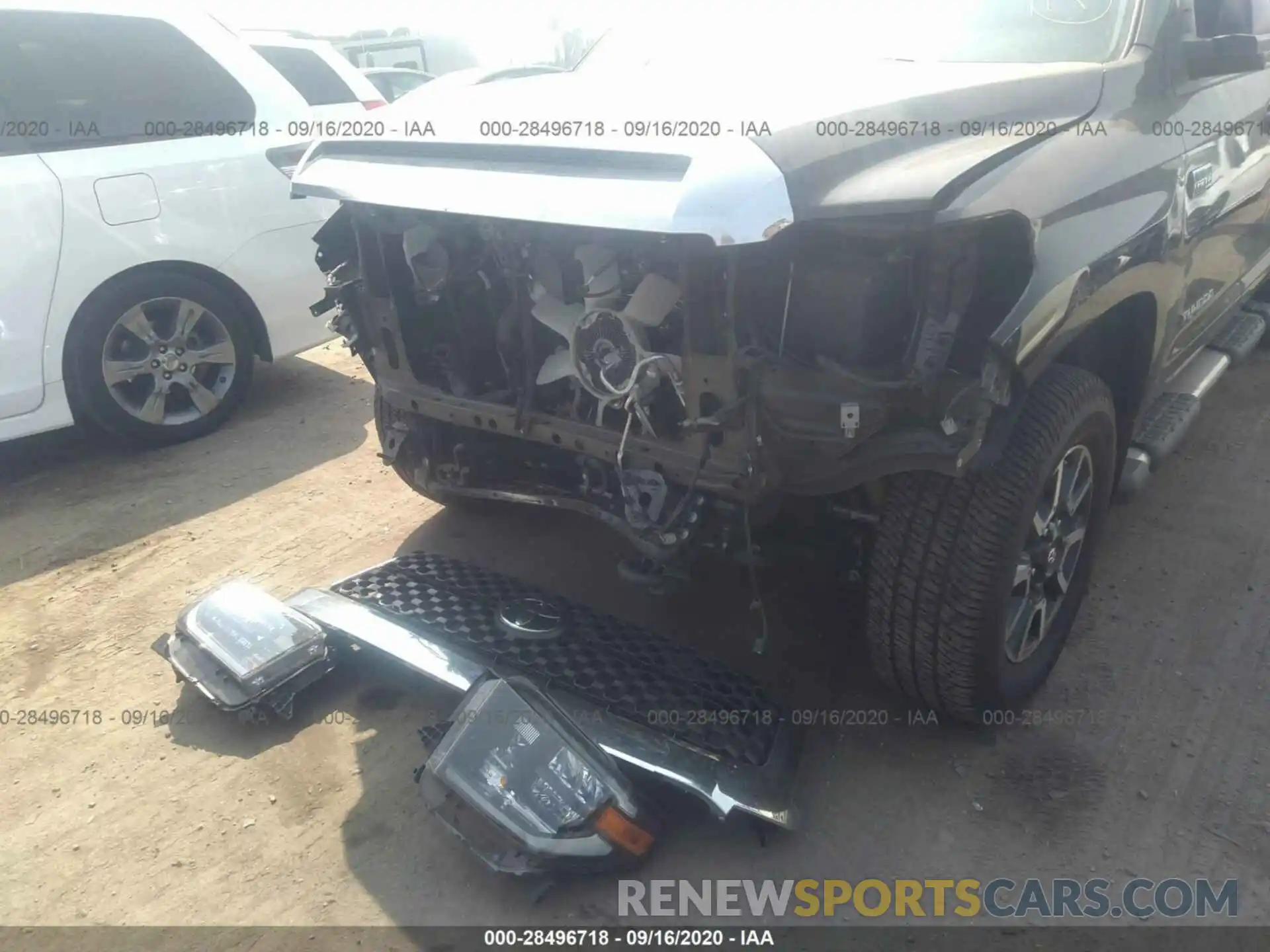 6 Photograph of a damaged car 5TFDY5F11KX831024 TOYOTA TUNDRA 4WD 2019