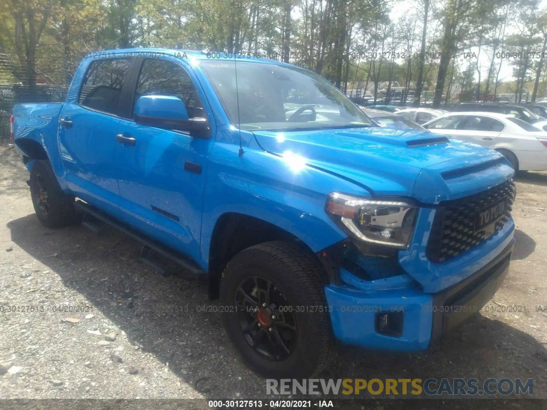 1 Photograph of a damaged car 5TFDY5F11KX860460 TOYOTA TUNDRA 4WD 2019