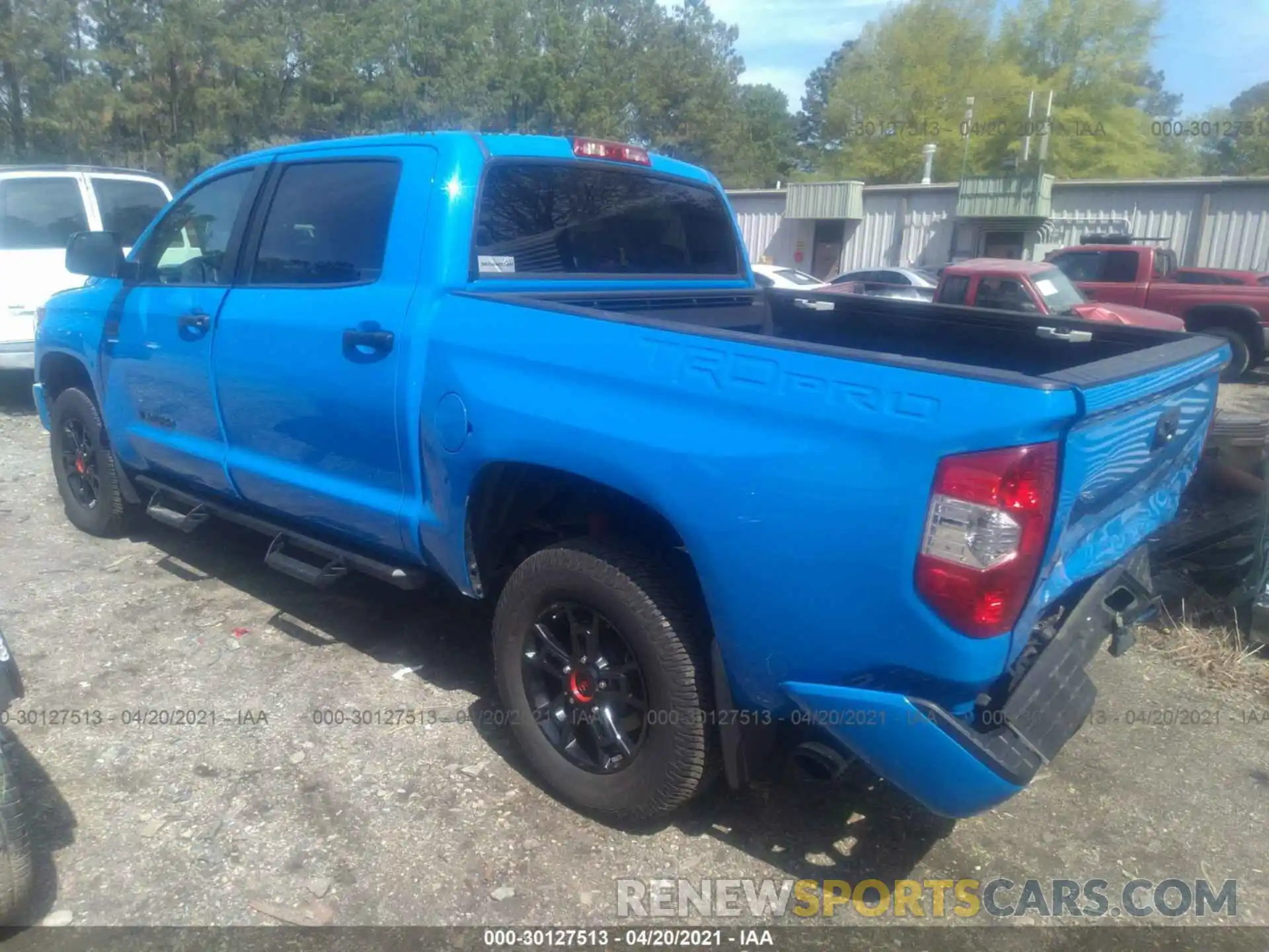 3 Photograph of a damaged car 5TFDY5F11KX860460 TOYOTA TUNDRA 4WD 2019