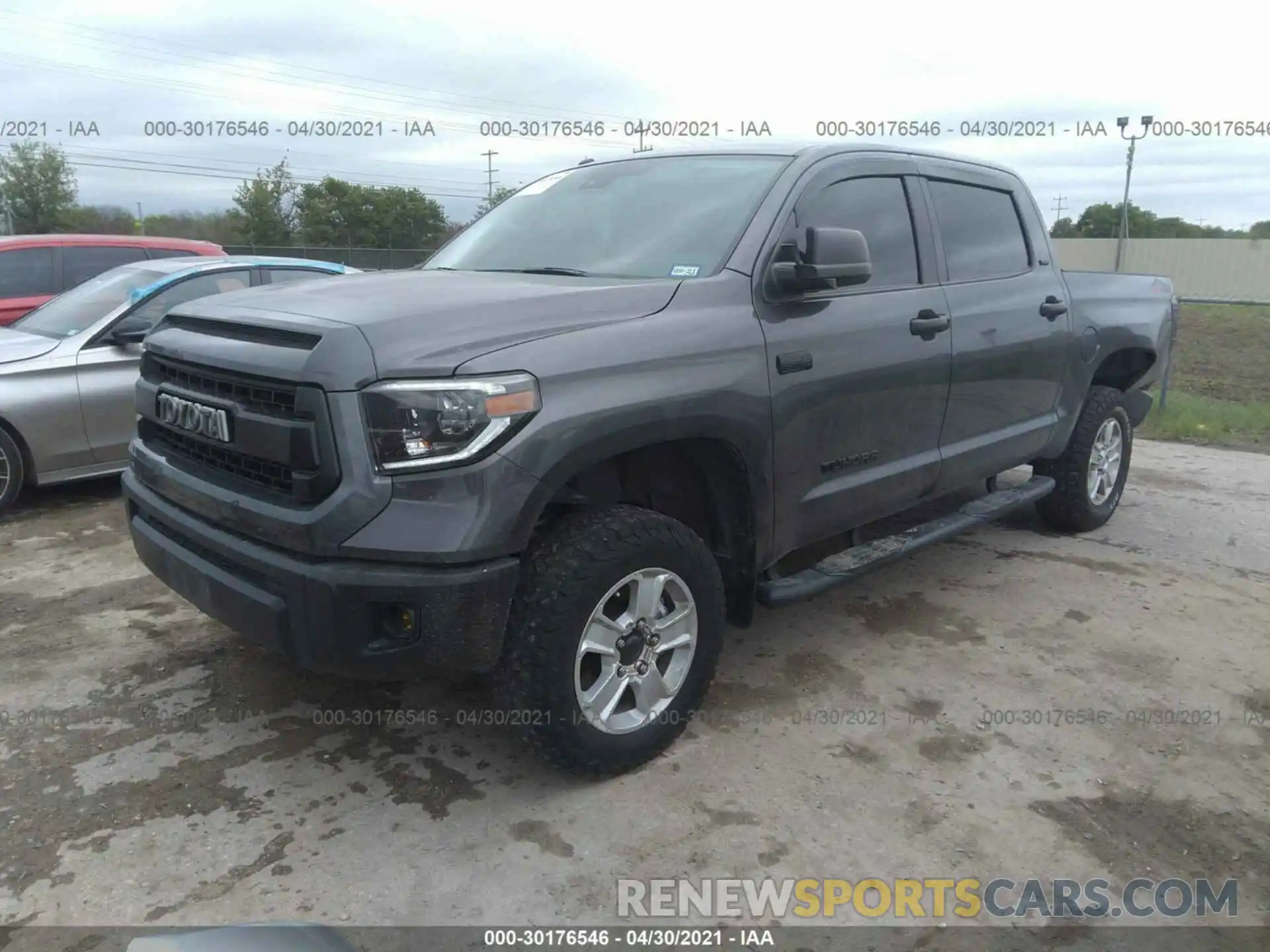 2 Photograph of a damaged car 5TFDY5F11KX868395 TOYOTA TUNDRA 4WD 2019