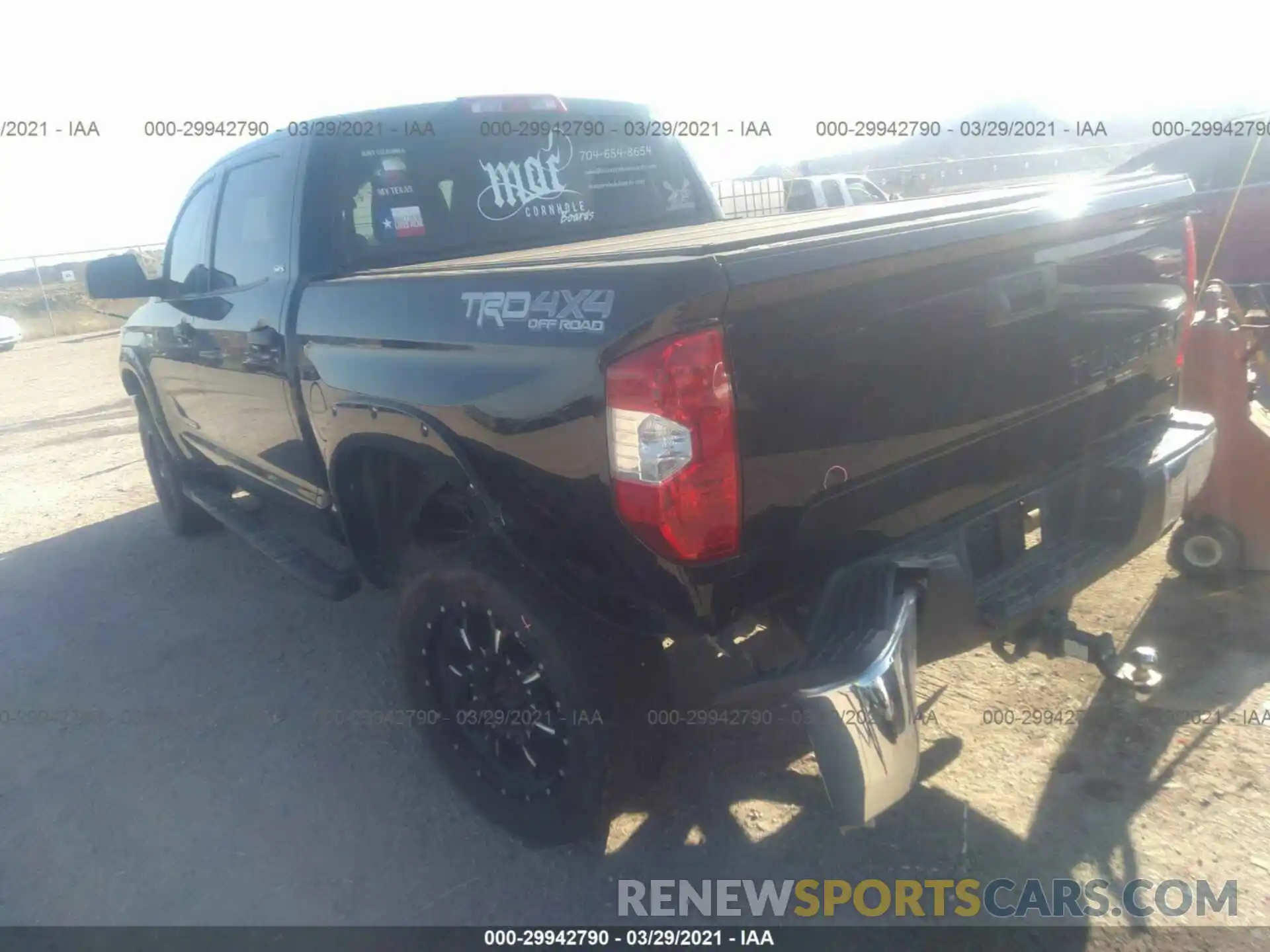 3 Photograph of a damaged car 5TFDY5F12KX791388 TOYOTA TUNDRA 4WD 2019