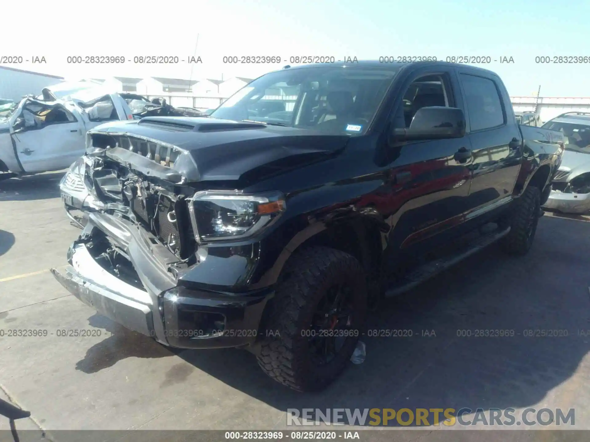 2 Photograph of a damaged car 5TFDY5F12KX804916 TOYOTA TUNDRA 4WD 2019