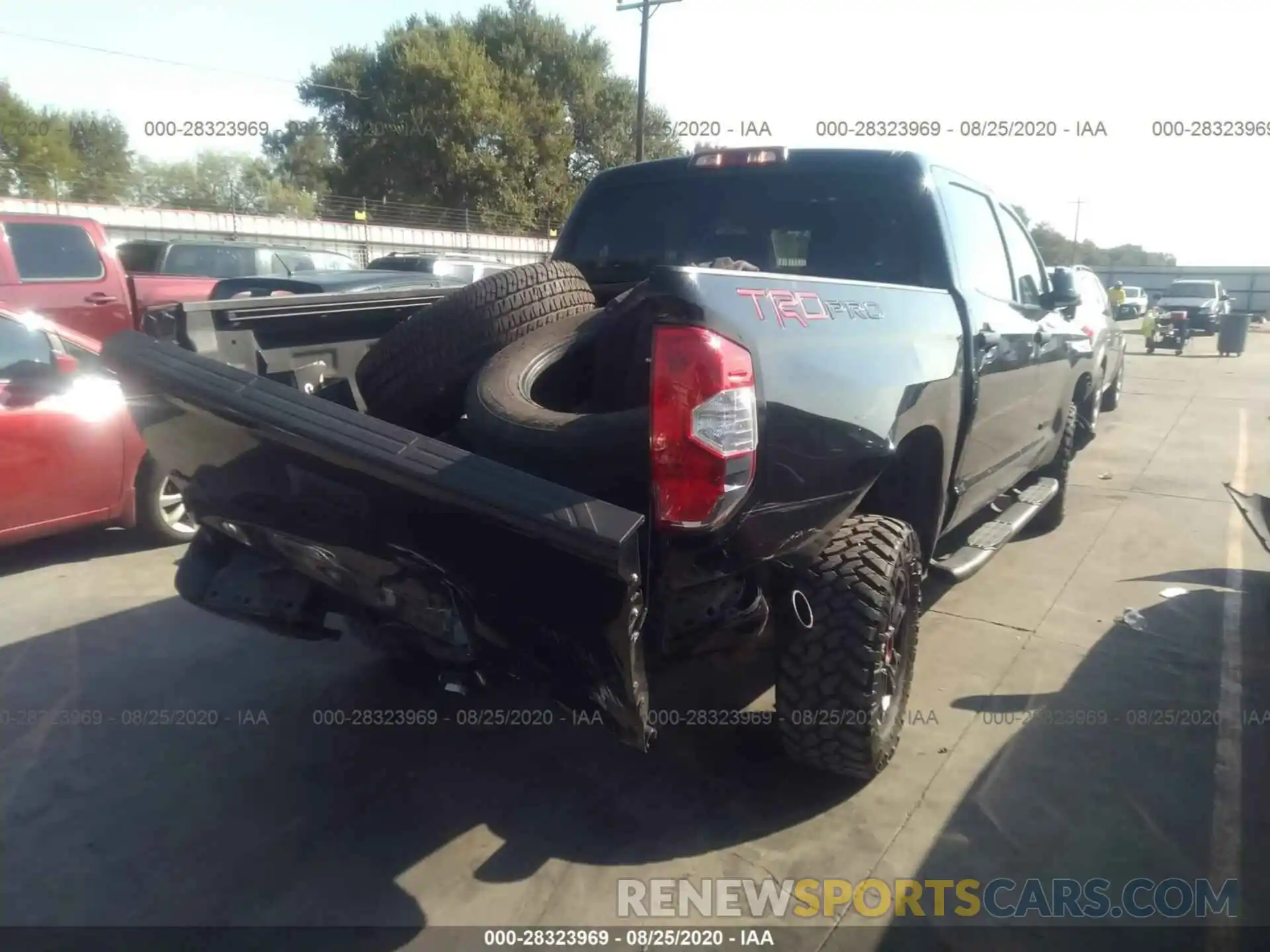 4 Photograph of a damaged car 5TFDY5F12KX804916 TOYOTA TUNDRA 4WD 2019