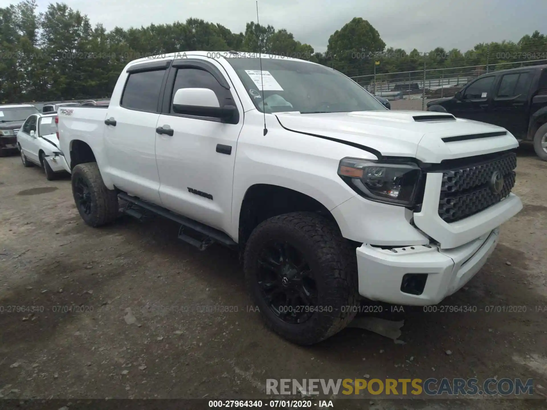 1 Photograph of a damaged car 5TFDY5F12KX810117 TOYOTA TUNDRA 4WD 2019