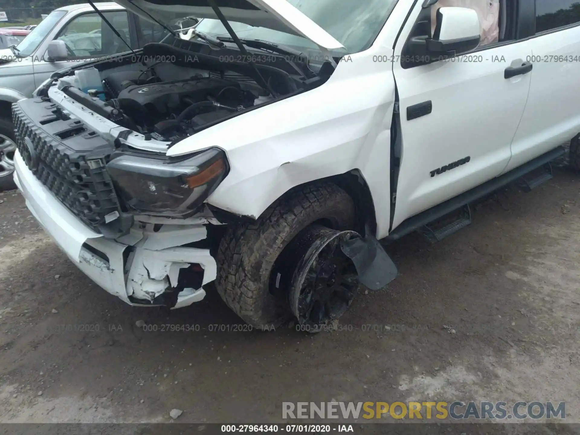 6 Photograph of a damaged car 5TFDY5F12KX810117 TOYOTA TUNDRA 4WD 2019