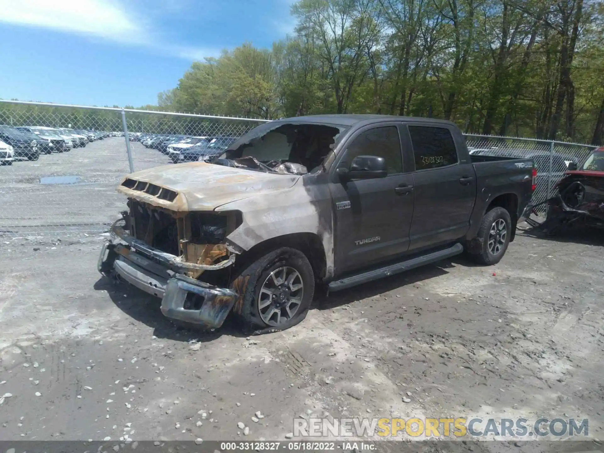 2 Photograph of a damaged car 5TFDY5F12KX854389 TOYOTA TUNDRA 4WD 2019