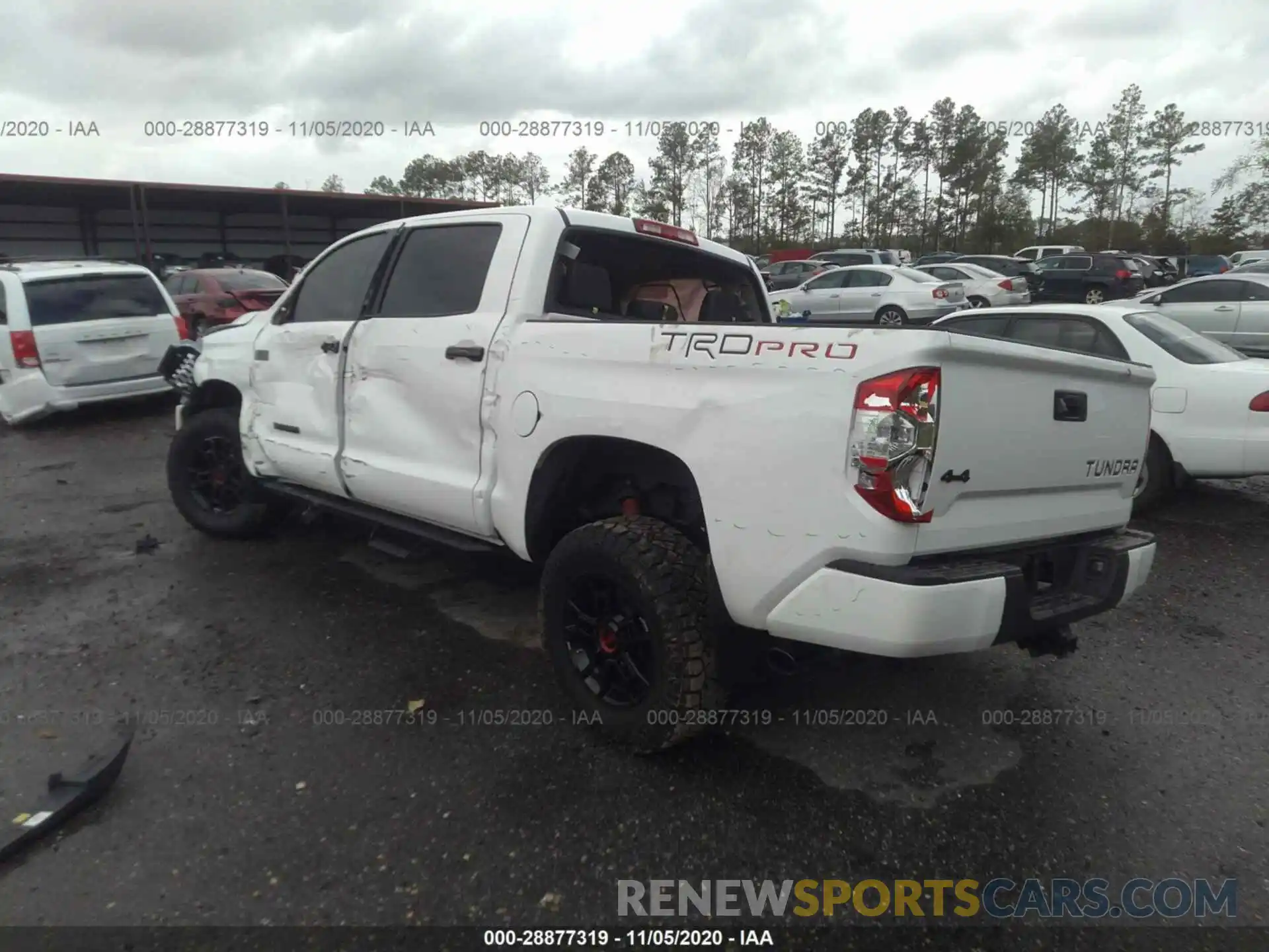 3 Photograph of a damaged car 5TFDY5F12KX856918 TOYOTA TUNDRA 4WD 2019