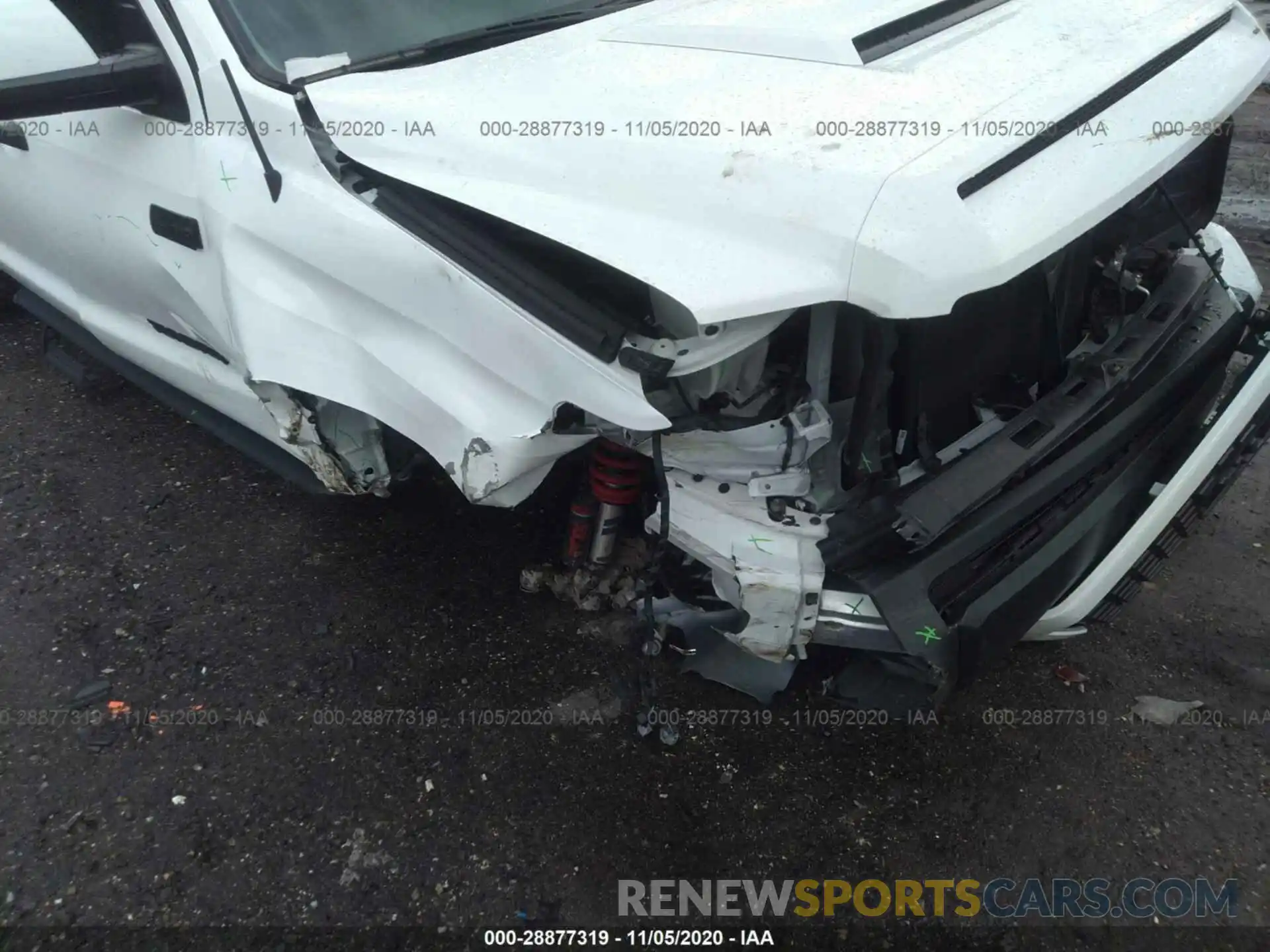 6 Photograph of a damaged car 5TFDY5F12KX856918 TOYOTA TUNDRA 4WD 2019