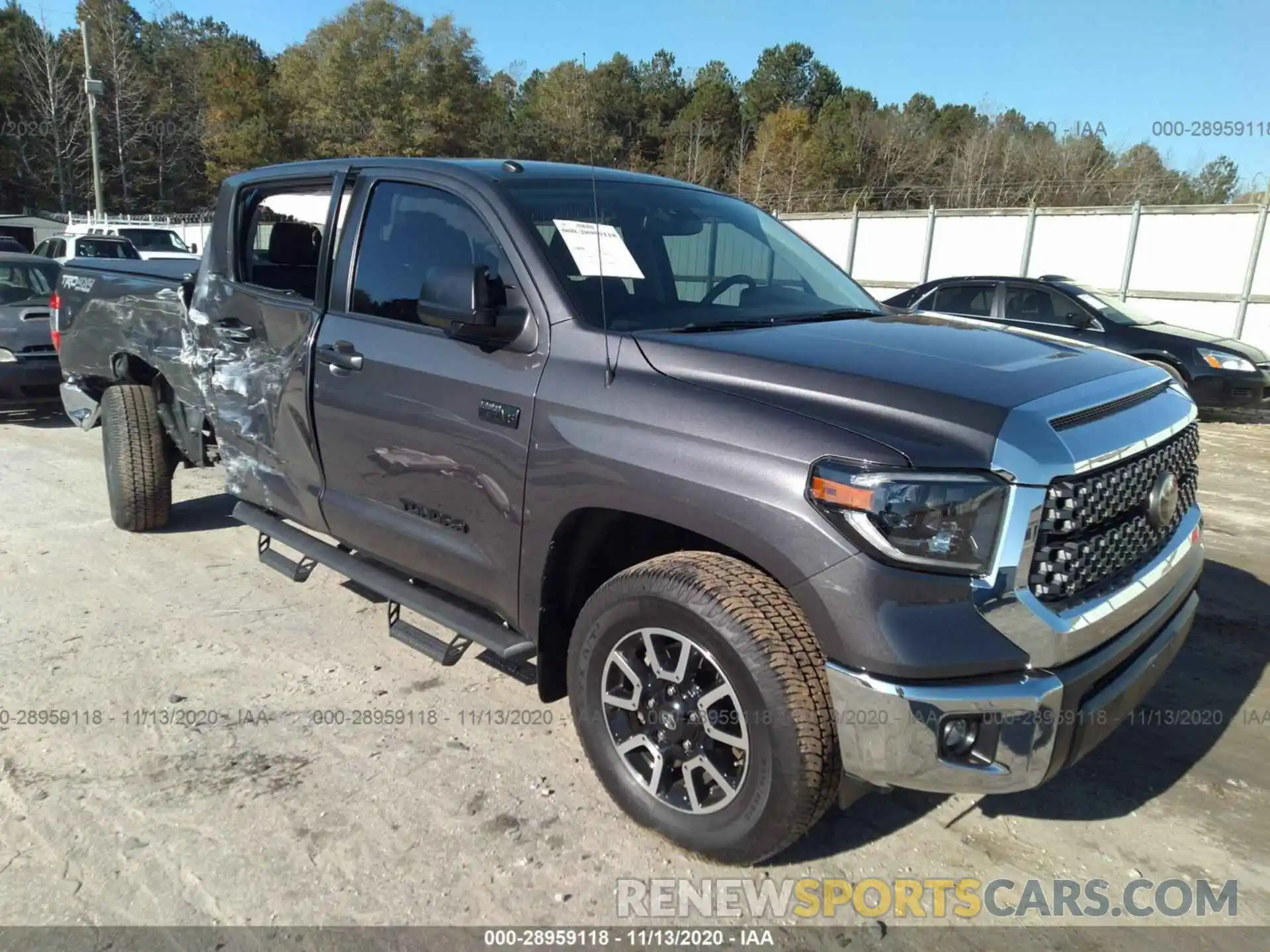 1 Photograph of a damaged car 5TFDY5F13KX793277 TOYOTA TUNDRA 4WD 2019