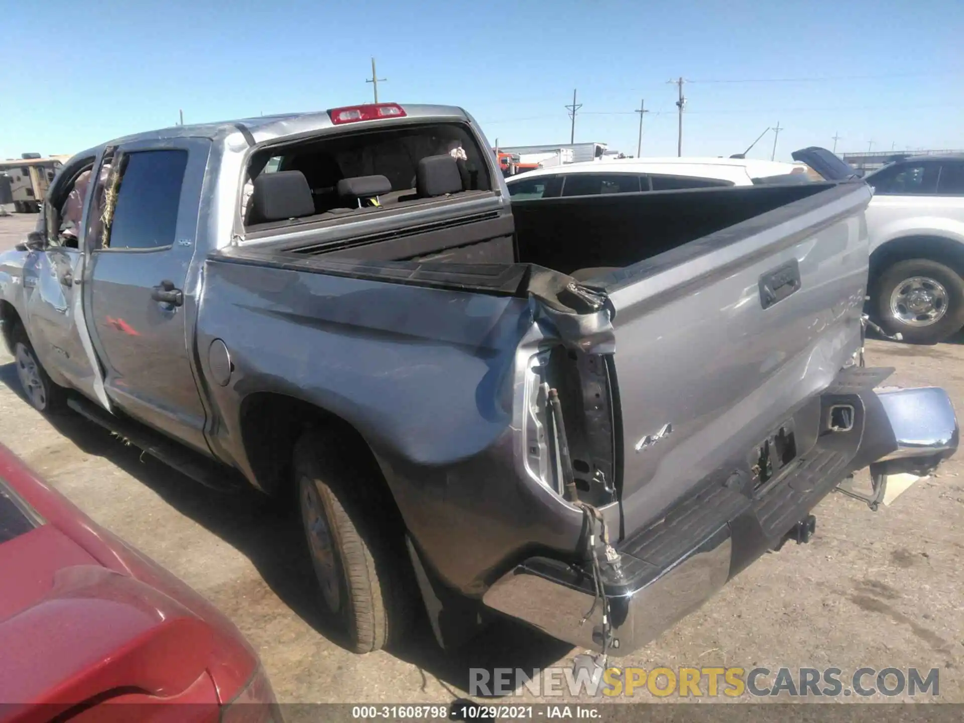 3 Photograph of a damaged car 5TFDY5F13KX810319 TOYOTA TUNDRA 4WD 2019