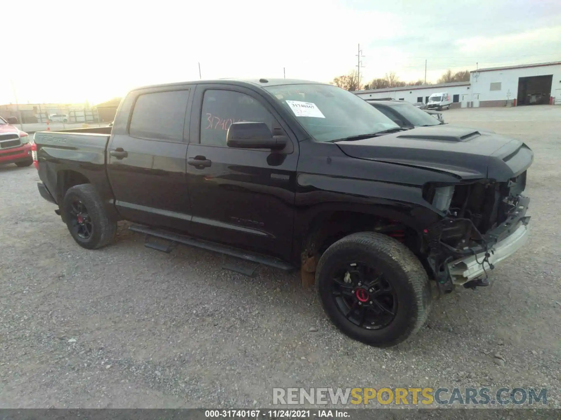 1 Photograph of a damaged car 5TFDY5F13KX869435 TOYOTA TUNDRA 4WD 2019