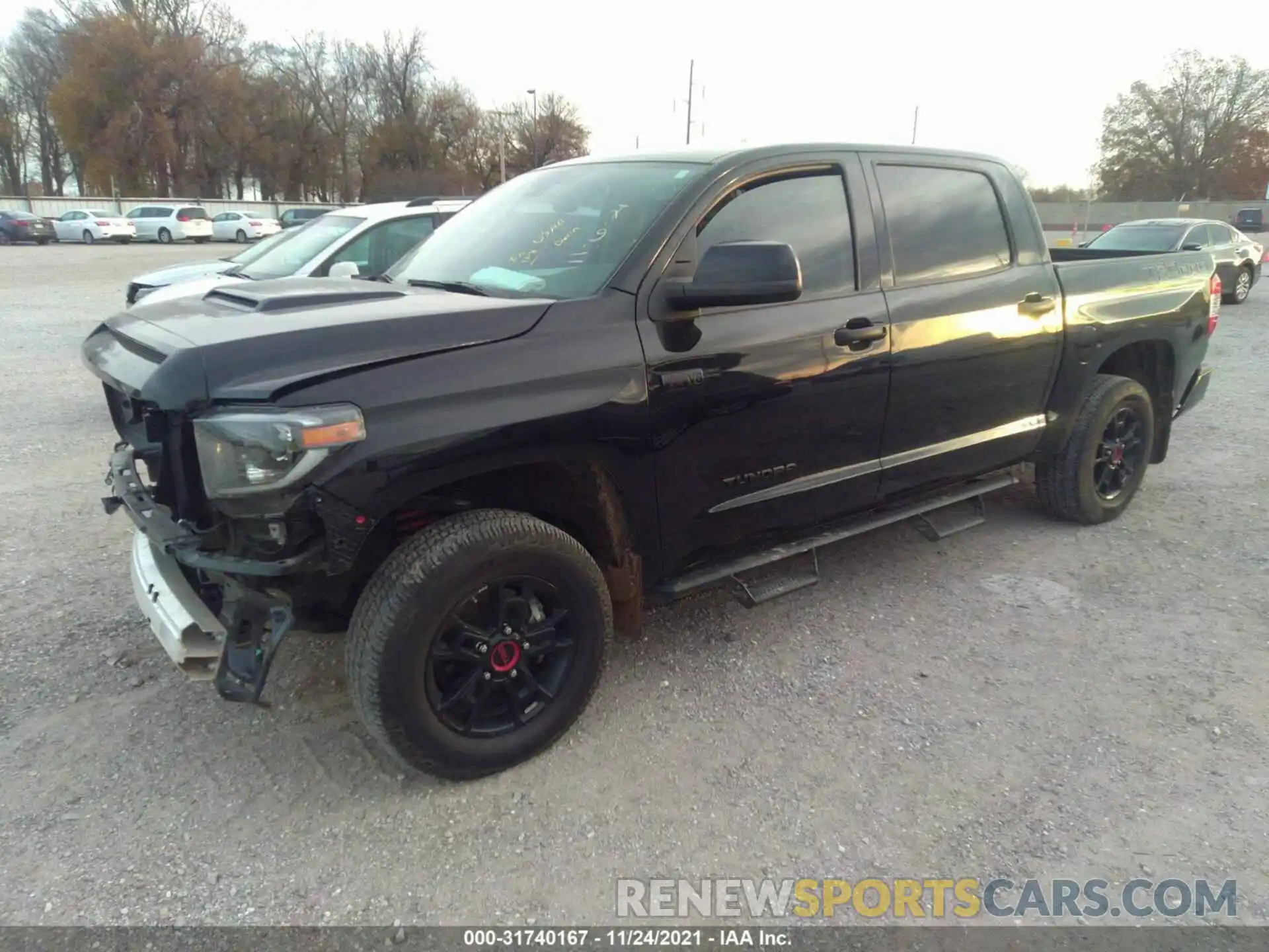 2 Photograph of a damaged car 5TFDY5F13KX869435 TOYOTA TUNDRA 4WD 2019