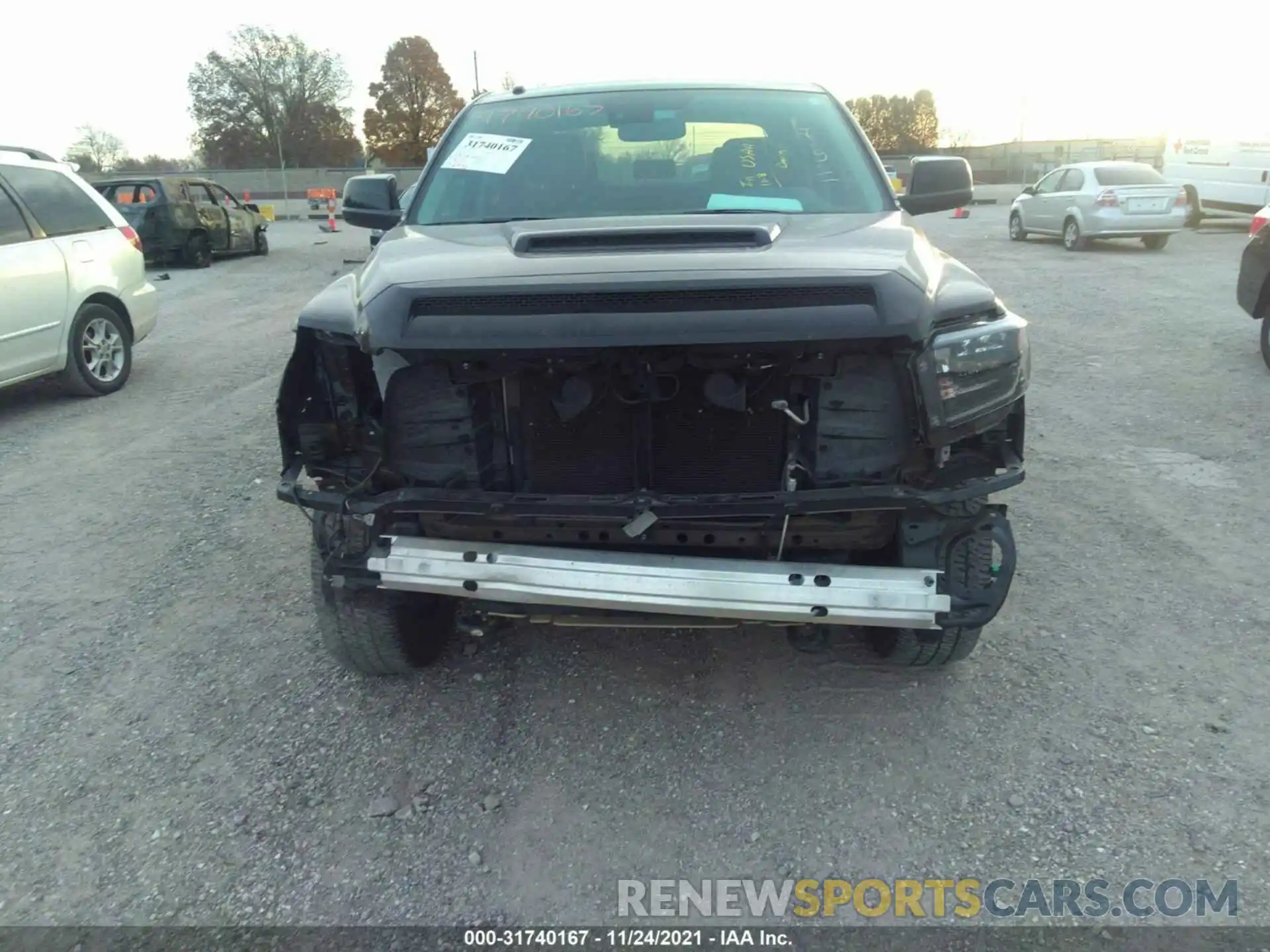 6 Photograph of a damaged car 5TFDY5F13KX869435 TOYOTA TUNDRA 4WD 2019