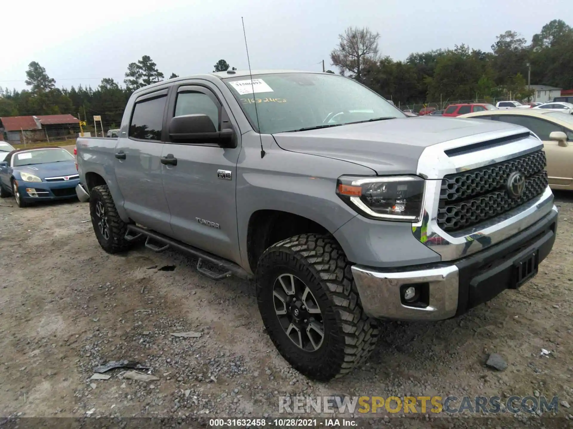 1 Photograph of a damaged car 5TFDY5F14KX829395 TOYOTA TUNDRA 4WD 2019