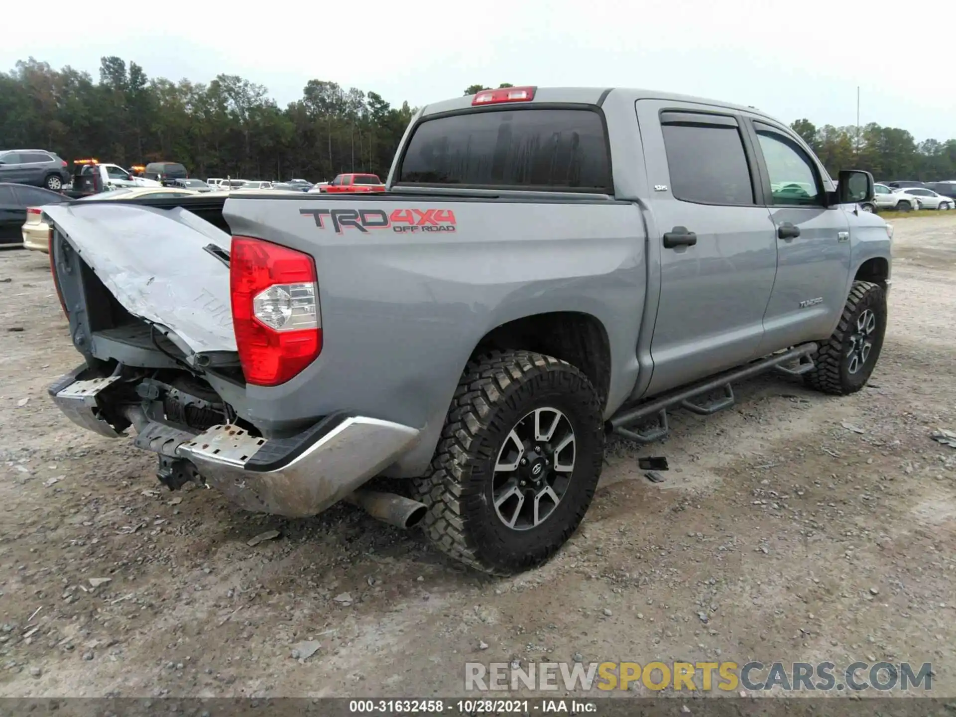 4 Photograph of a damaged car 5TFDY5F14KX829395 TOYOTA TUNDRA 4WD 2019