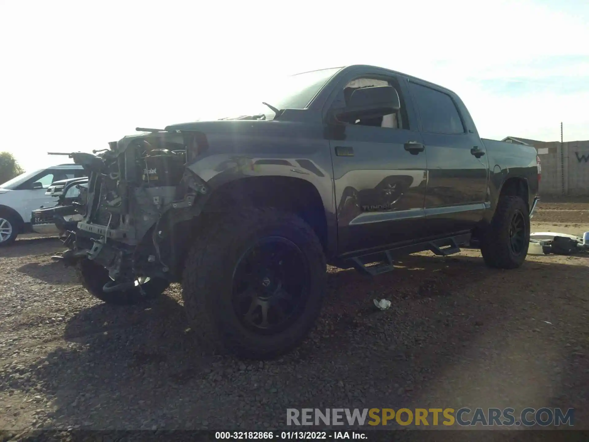 2 Photograph of a damaged car 5TFDY5F15KX797203 TOYOTA TUNDRA 4WD 2019