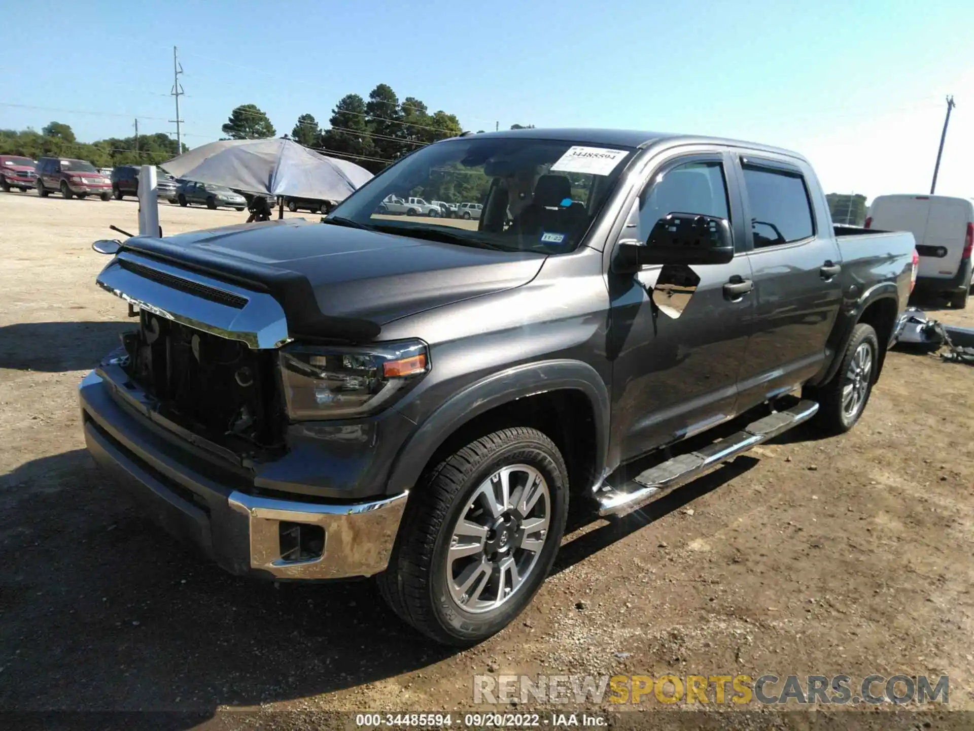 2 Фотография поврежденного автомобиля 5TFDY5F15KX798092 TOYOTA TUNDRA 4WD 2019