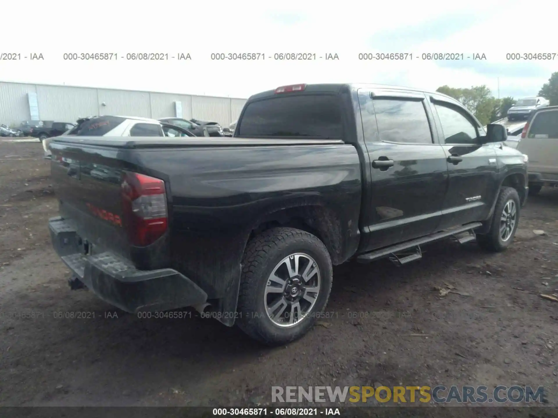 4 Photograph of a damaged car 5TFDY5F15KX818213 TOYOTA TUNDRA 4WD 2019