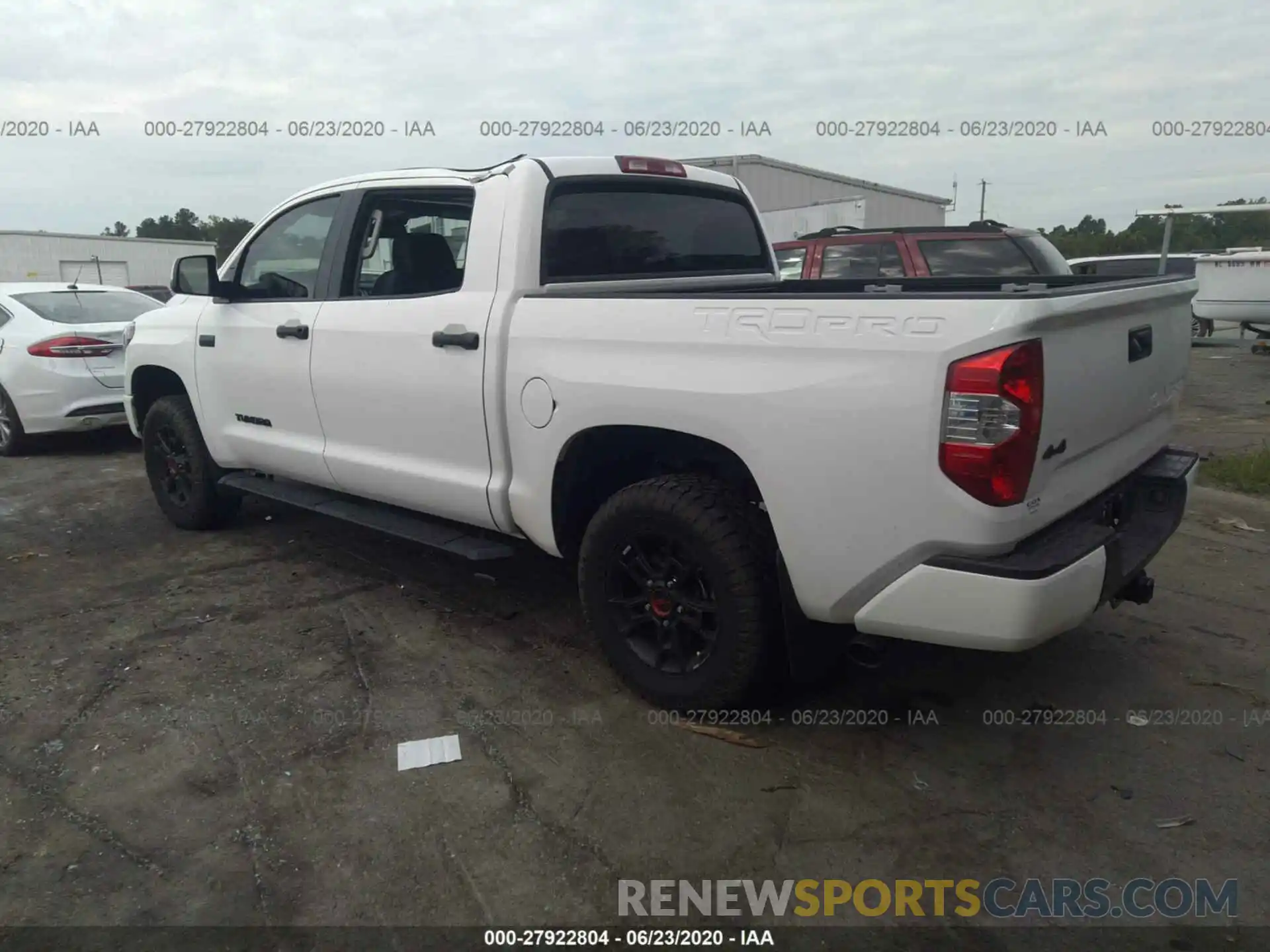 3 Photograph of a damaged car 5TFDY5F15KX852801 TOYOTA TUNDRA 4WD 2019