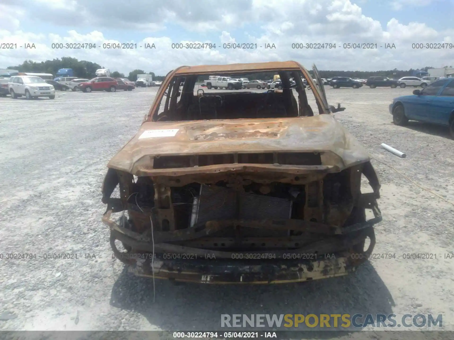 6 Photograph of a damaged car 5TFDY5F15KX852992 TOYOTA TUNDRA 4WD 2019