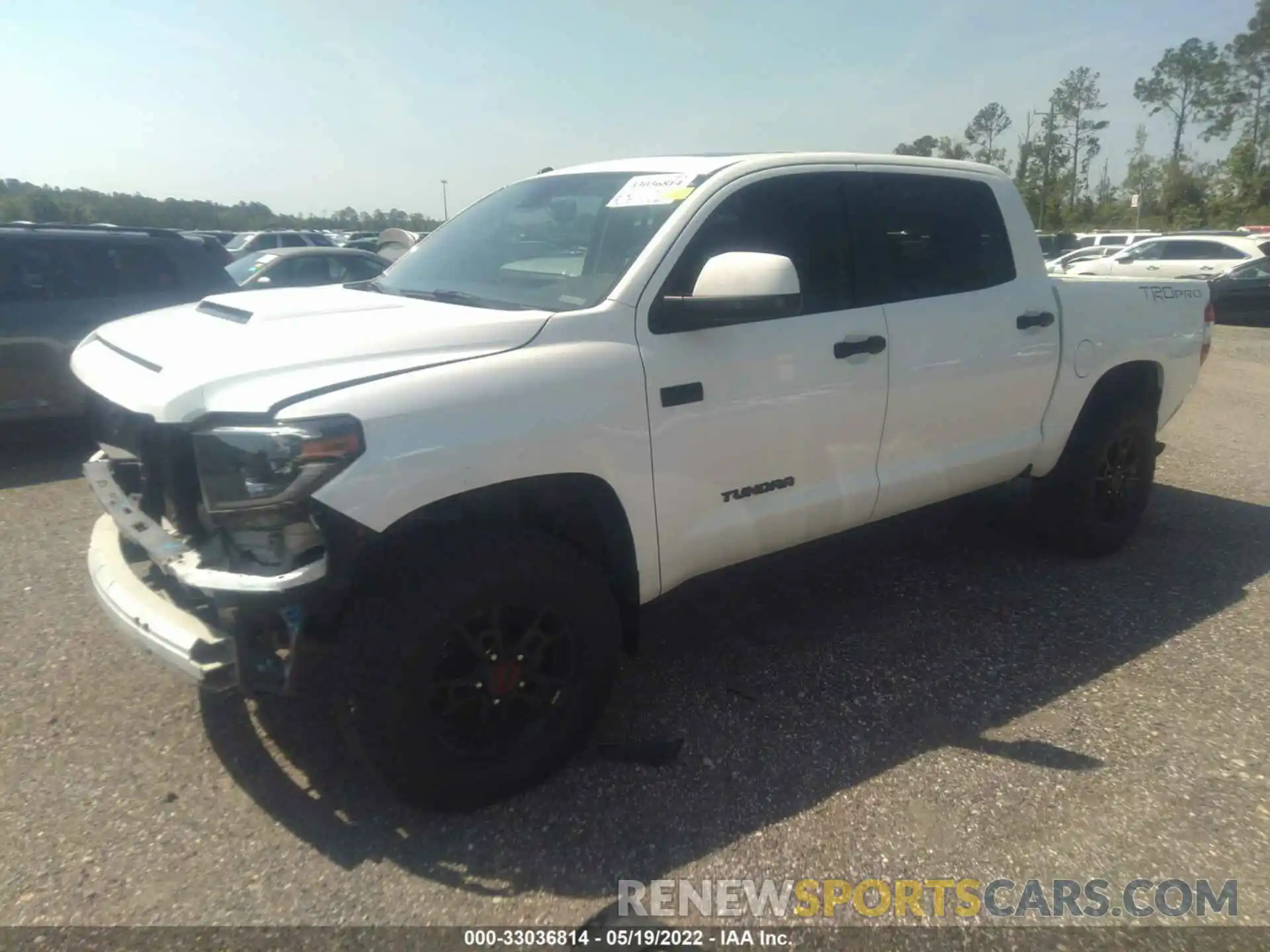 2 Photograph of a damaged car 5TFDY5F15KX859327 TOYOTA TUNDRA 4WD 2019