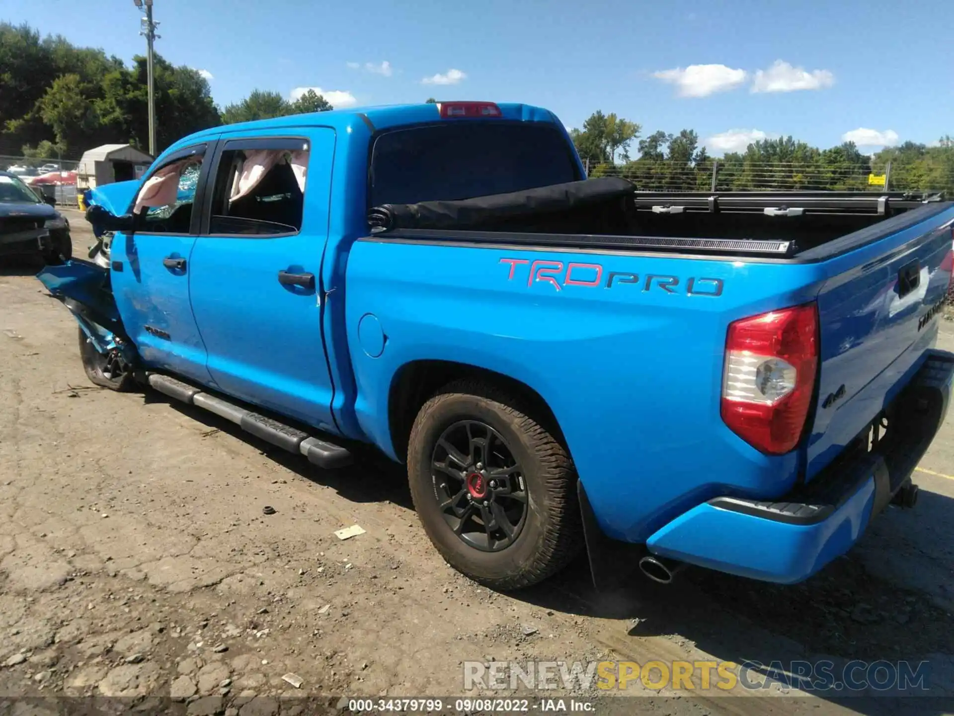 3 Photograph of a damaged car 5TFDY5F15KX861708 TOYOTA TUNDRA 4WD 2019